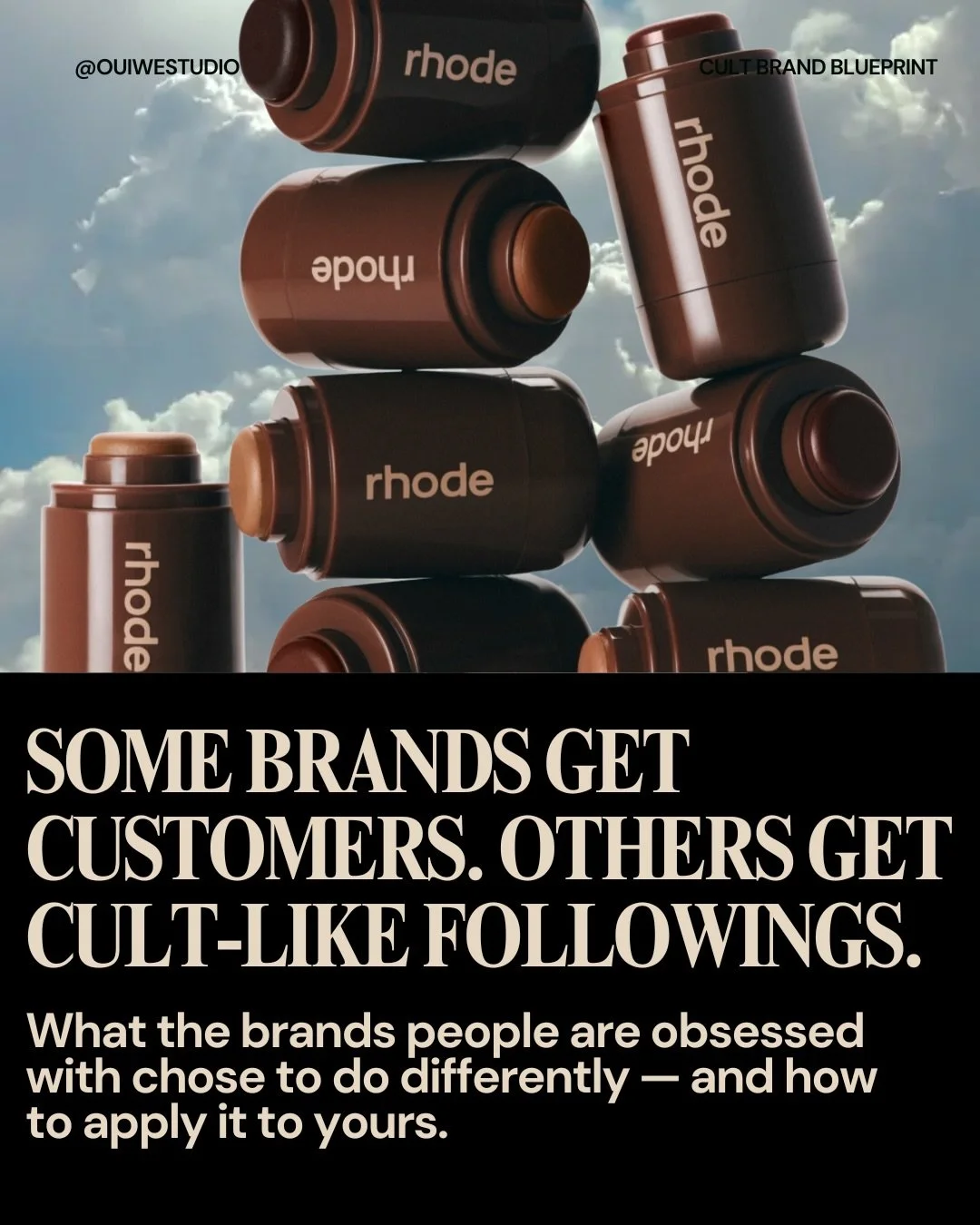 Rhode is out here continuing to drop cult brand behavior. We&rsquo;re obsessing over the bronzer launch with @golloria. And also, here&rsquo;s another reminder of the power of the intel creators can offer brands.

In the meantime, if you need help cr