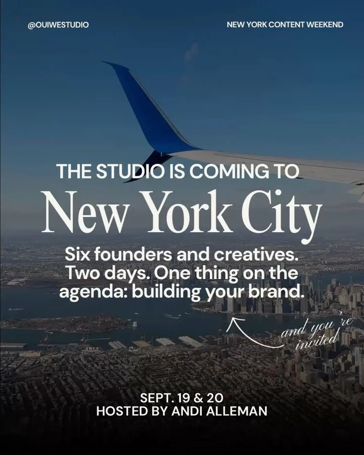 Meet us at the Oui, We private residence this fall. Follow + comment &ldquo;BK Weekend&rdquo; to get the details. 

Want to win a spot? Do this:
1. Comment &ldquo;BK Weekend&rdquo;
2.  follow @ouiwestudio @onbento @ouiwegirl &amp; @jactryingthings
3.