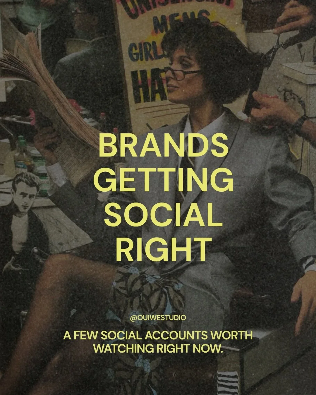 At Oui, We Studio we work with beauty, fashion, wellness, tech, and culture-forward brands at the moment it matters most. So we&rsquo;re constantly studying who&rsquo;s doing social right!

We&rsquo;ve been inside these industries. We know what a big