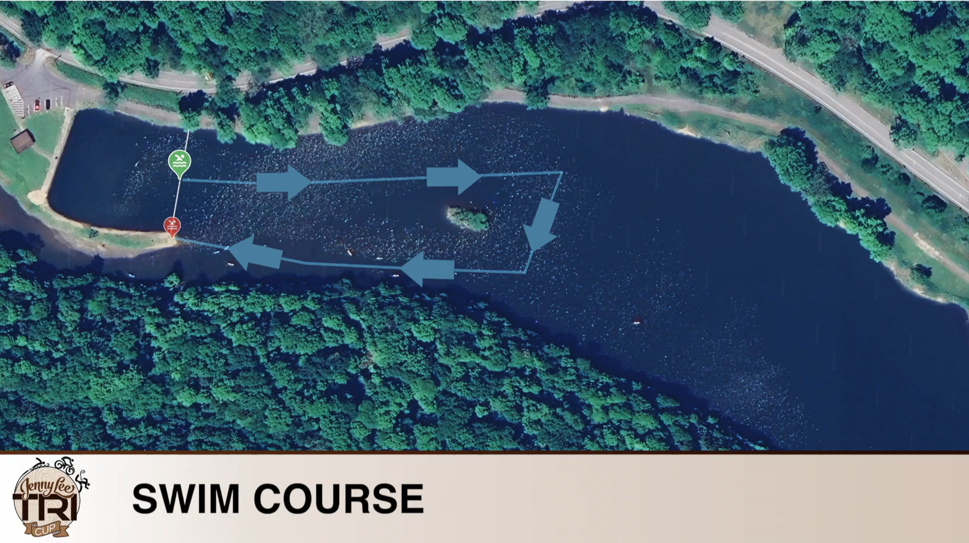 Jenny Lee Tri Cup Swim Course