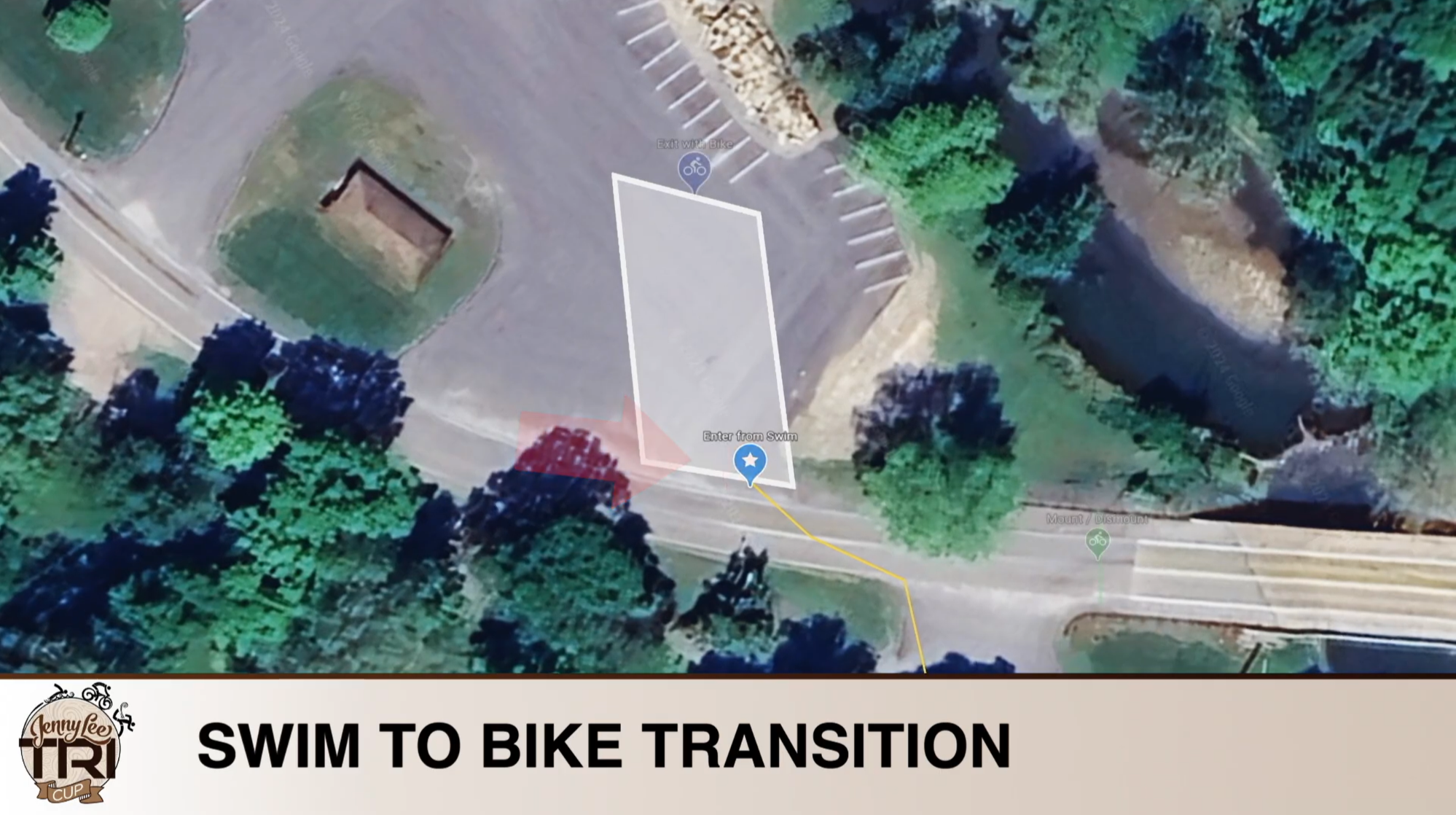 Jenny Lee Tri Cup Swim to Bike Transition (T1)