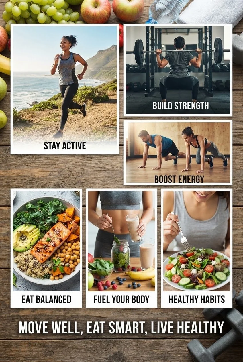 Healthy Eating + Exercise for Beginners: Start Here