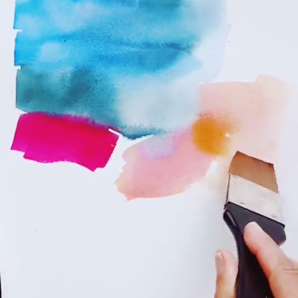 Love it when the colours come together like this! It&rsquo;s the most magical thing about watercolour. ✨✨
.
.
.
#watercolour #paint #watercolour #watercolortutorial #watercolortips #watercolorpainting #painting #paintingtips #art #artistsoninstagram 
