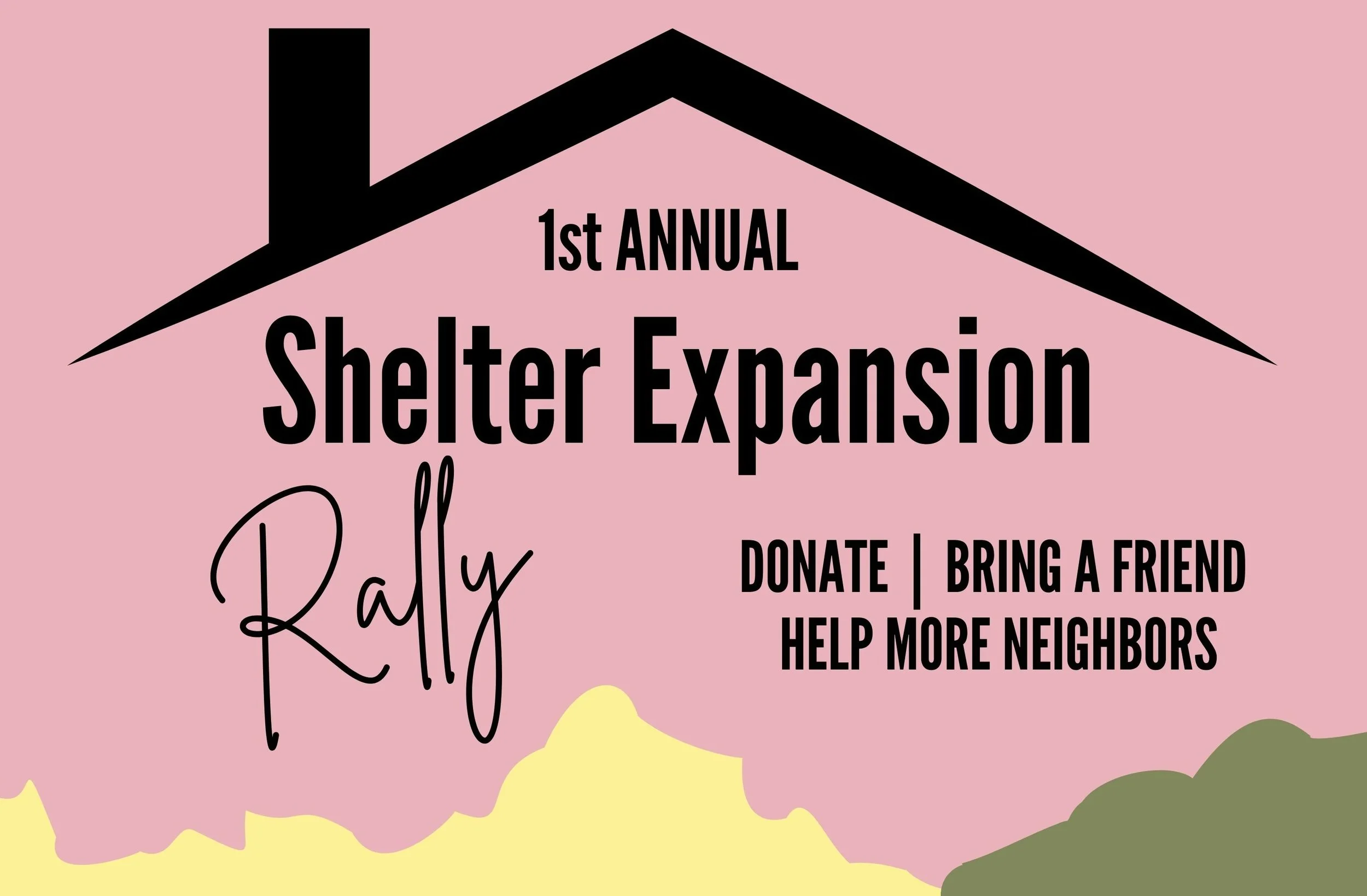 Shelter Expansion Rally