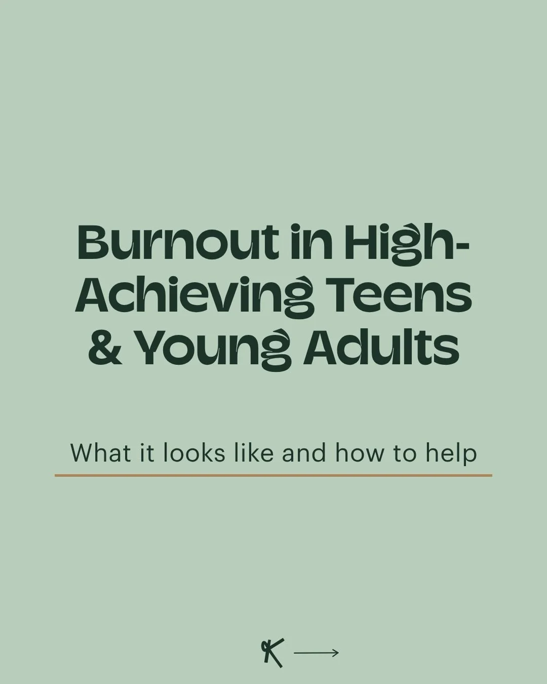 Some teens look successful on the outside while quietly running on empty.

Burnout isn&rsquo;t just about doing too much. It&rsquo;s about never feeling allowed to stop.

What&rsquo;s one sign of burnout you think gets missed the most?

#teenmentalhe