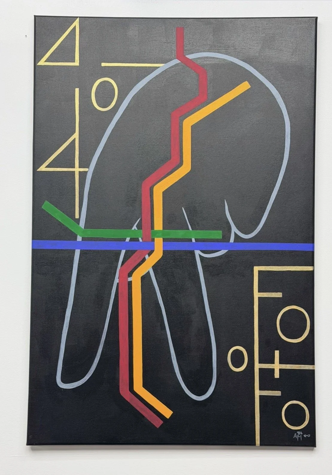 404 Raffle Painting "404, Fasho!"