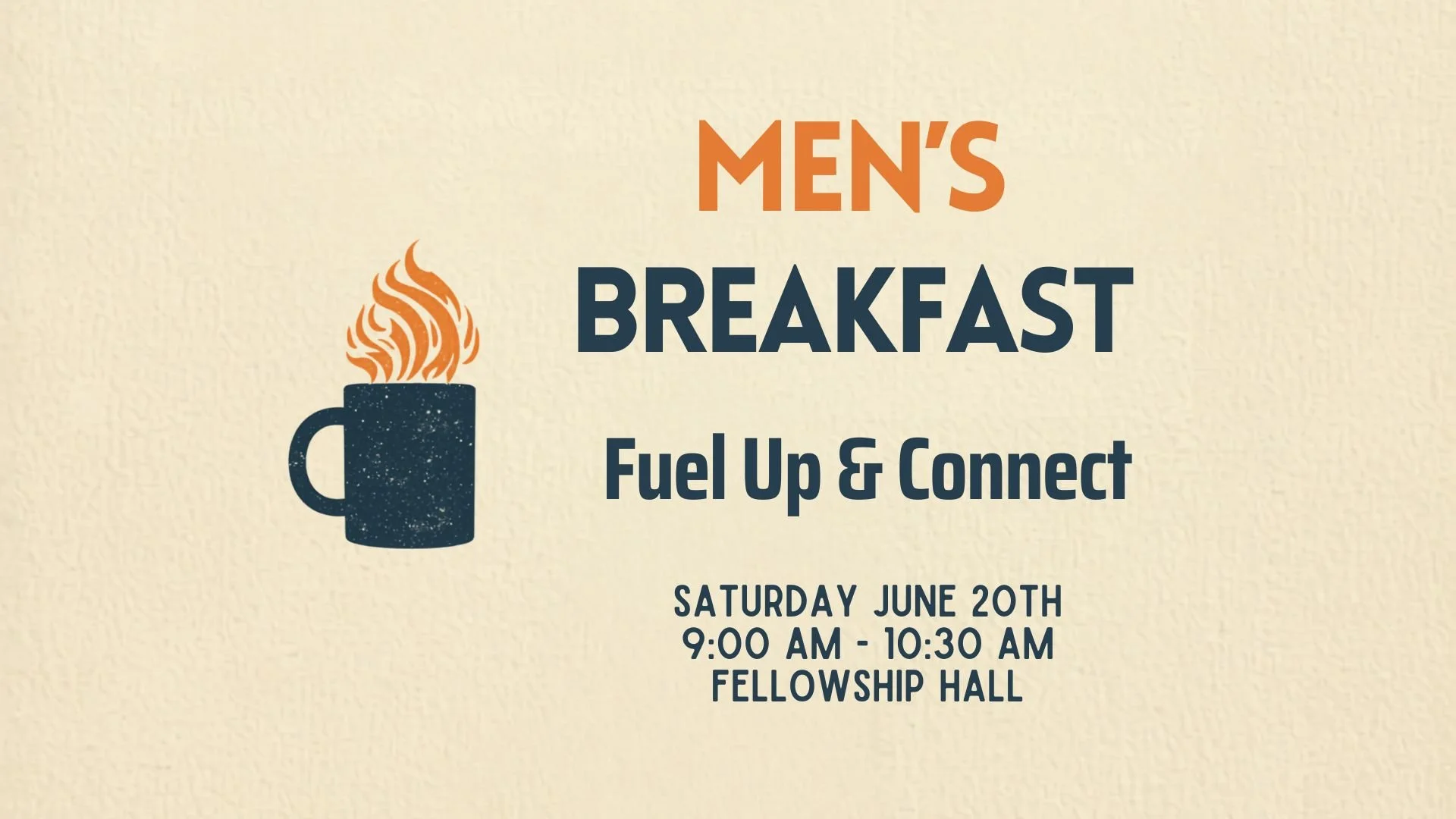 Men's Breakfast