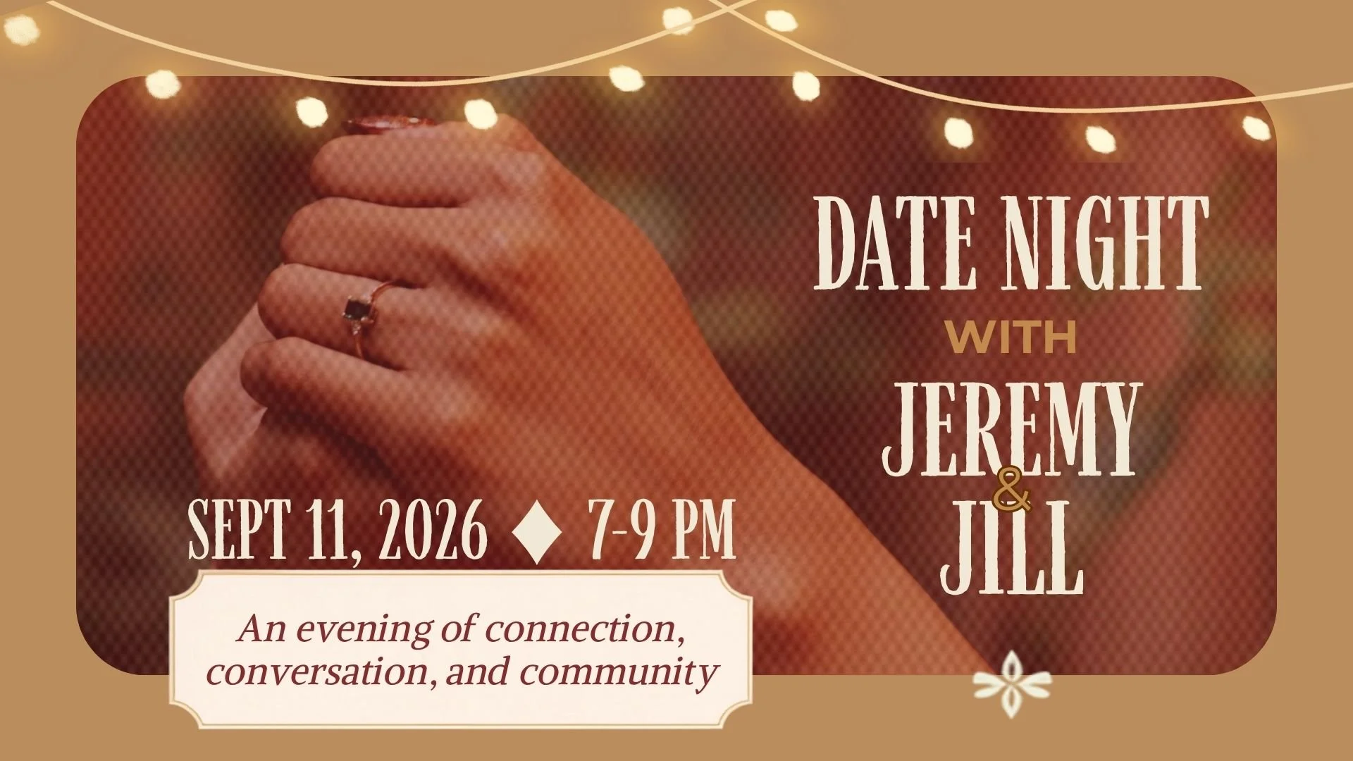 Date Night with Jeremy and Jill Rose