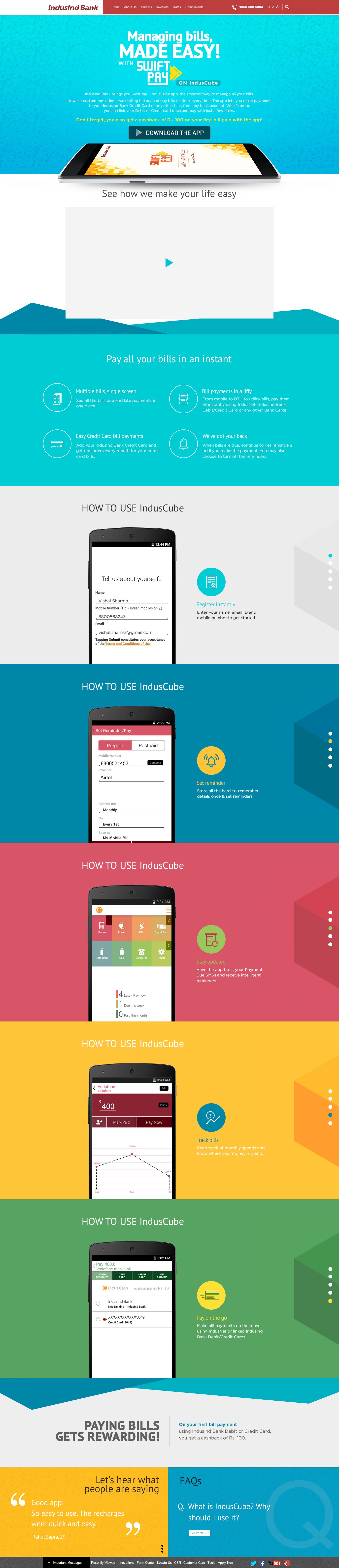 SwiftPay App by IndusInd Bank