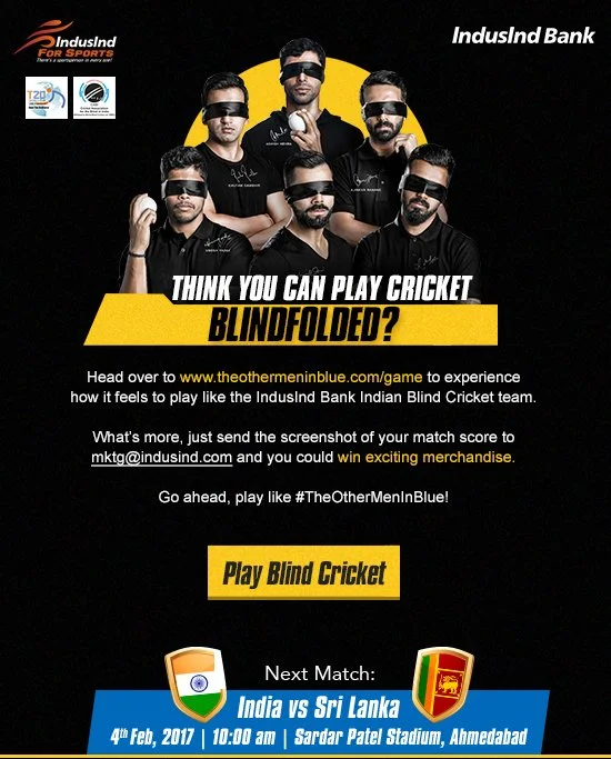 Mailer to direct traffic to the website.