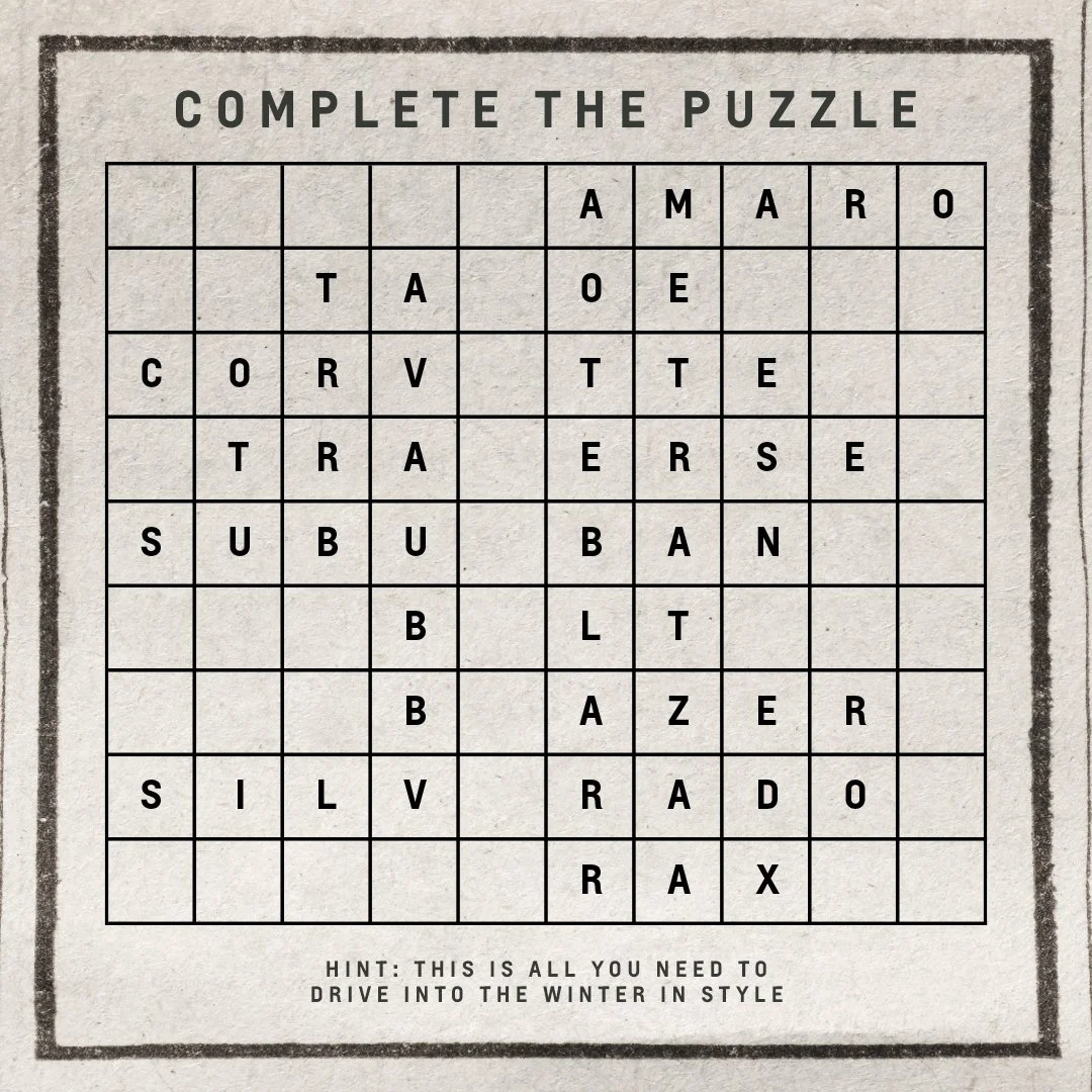 Topical – National Crossword Puzzle Day