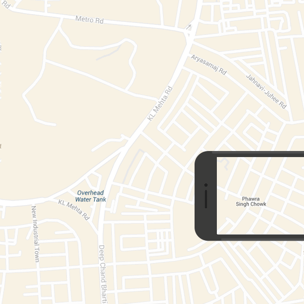 Showcasing Airtel’s wide network.
