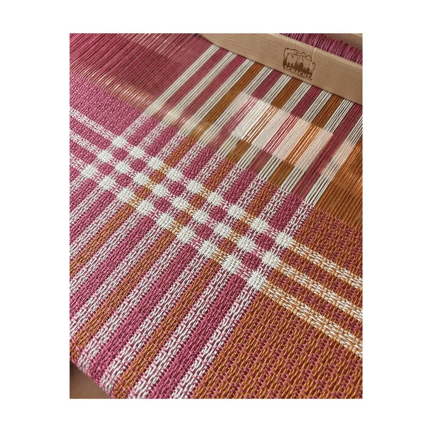 Using up your yarn stash is an exercise in using color you wouldn&rsquo;t normally choose. So bright and colorful though!
.
.
#weaver #yarnstash #brightcolors #handmade #cottontowel