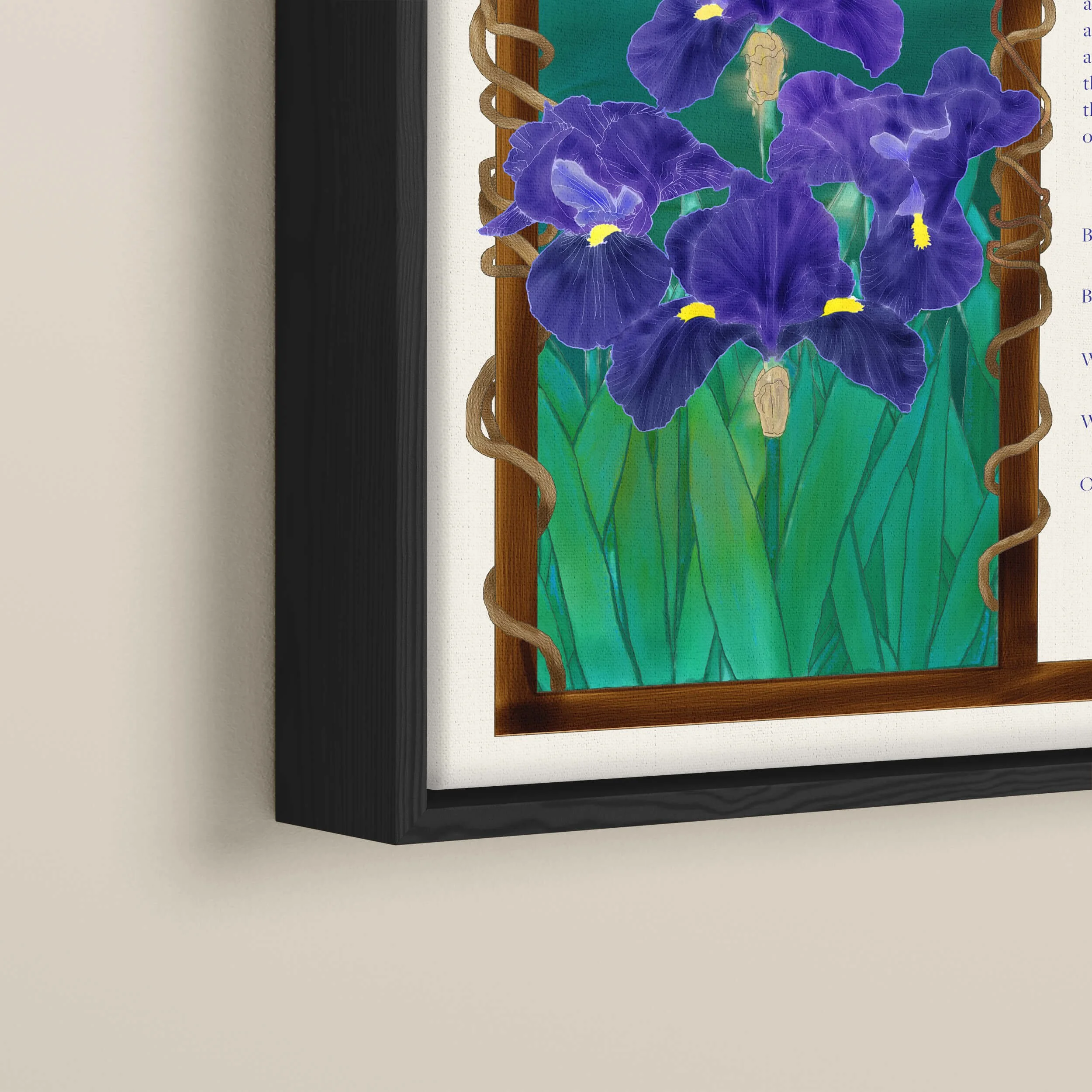 15 bliss ketubah angle float frame.jpg