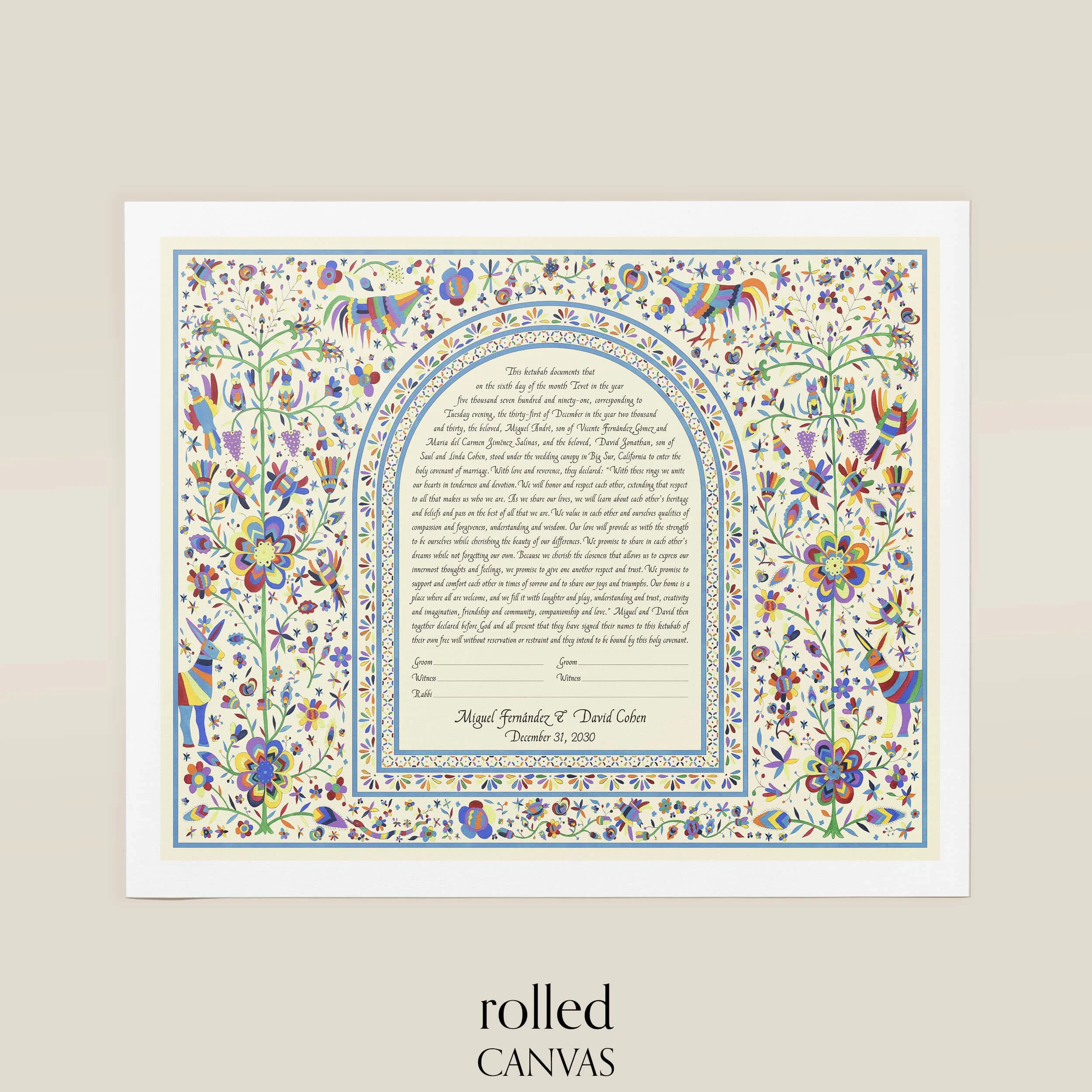 7 mexican embroidery ketubah rolled canvas.jpg