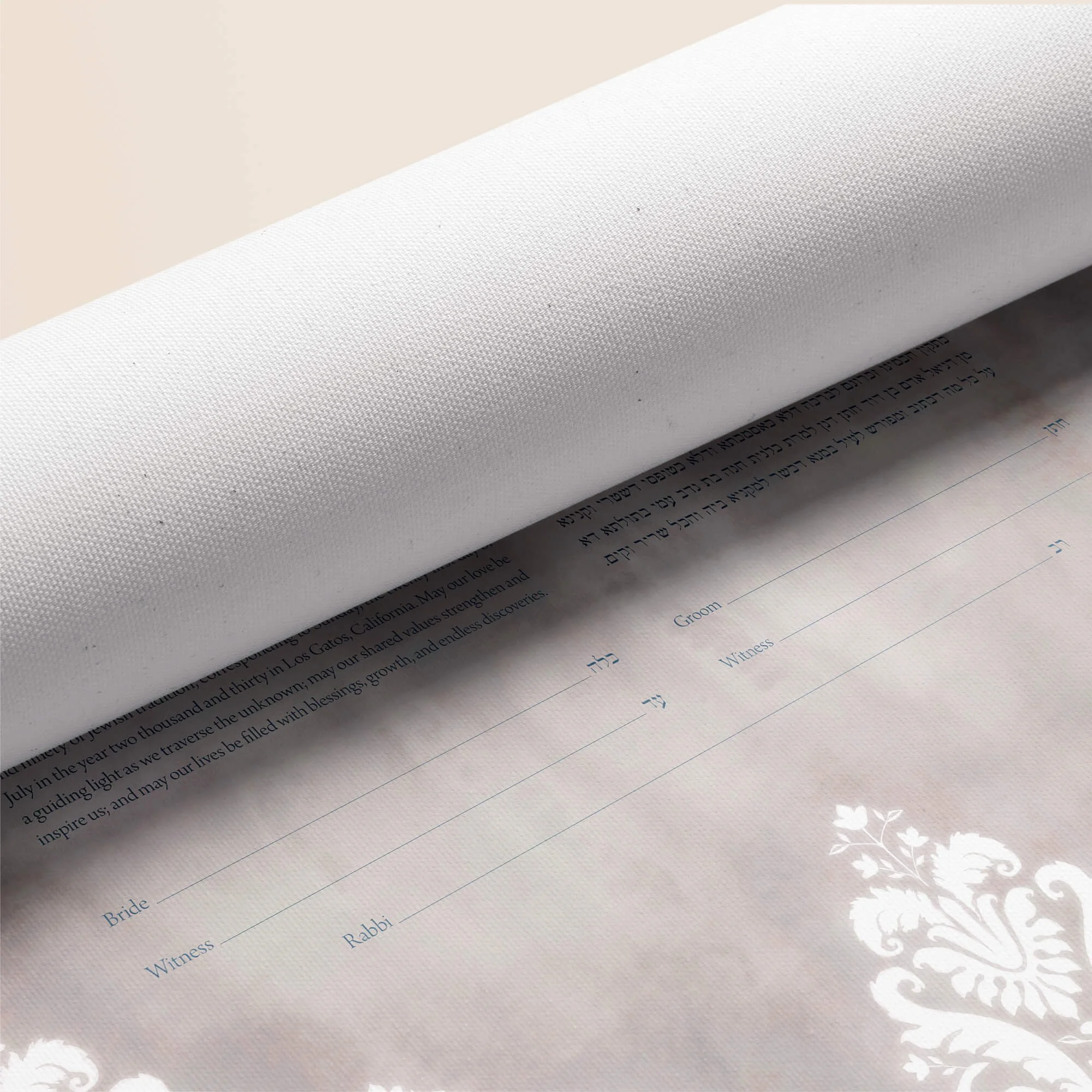 10 lavish ketubah rolled canvas closeup 2.jpg