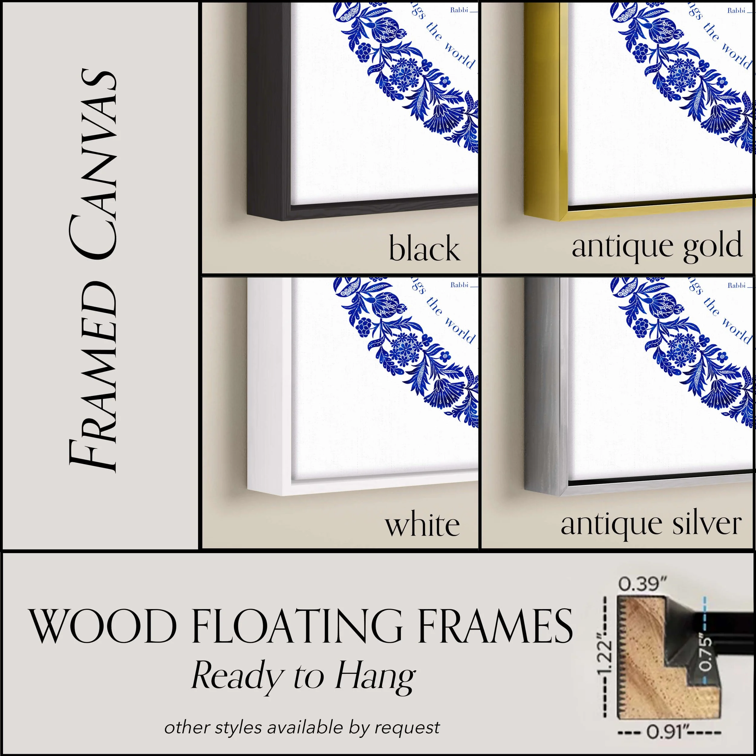 16 blue flowers bar mitzvah options frame floating canvas.jpg