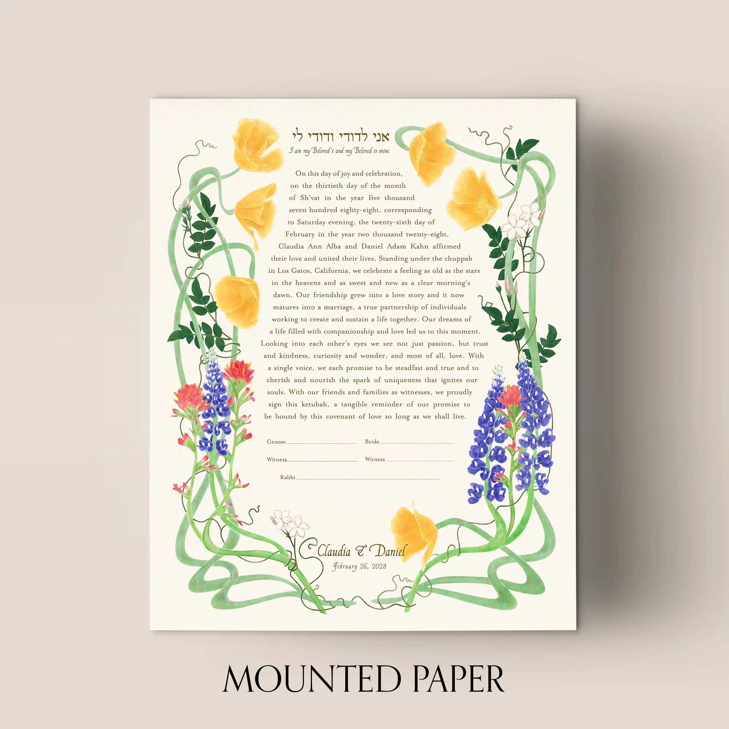 5 deep in the heart ketubah mounted paper.jpg
