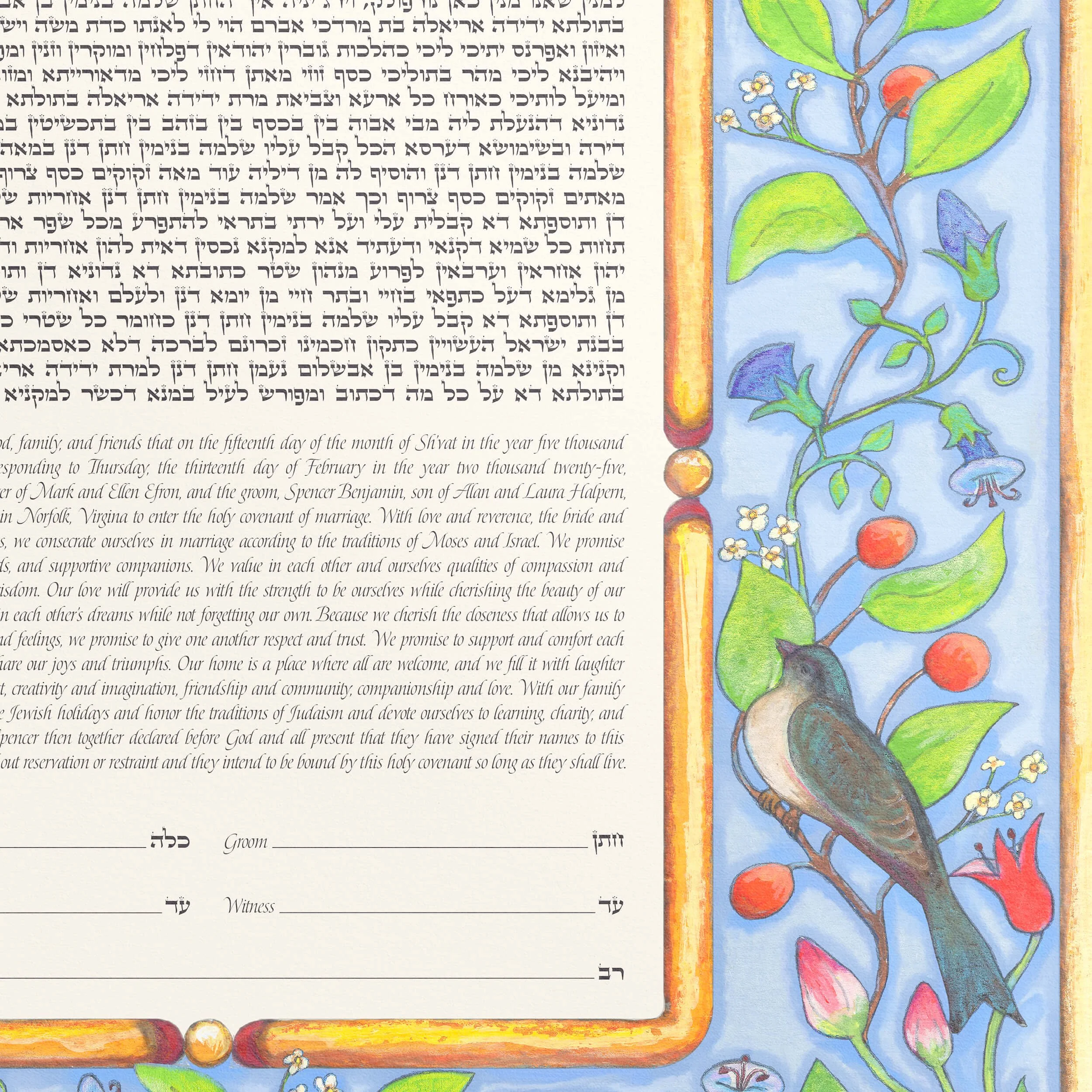2 little birds ketubah paper closeup 3.jpg
