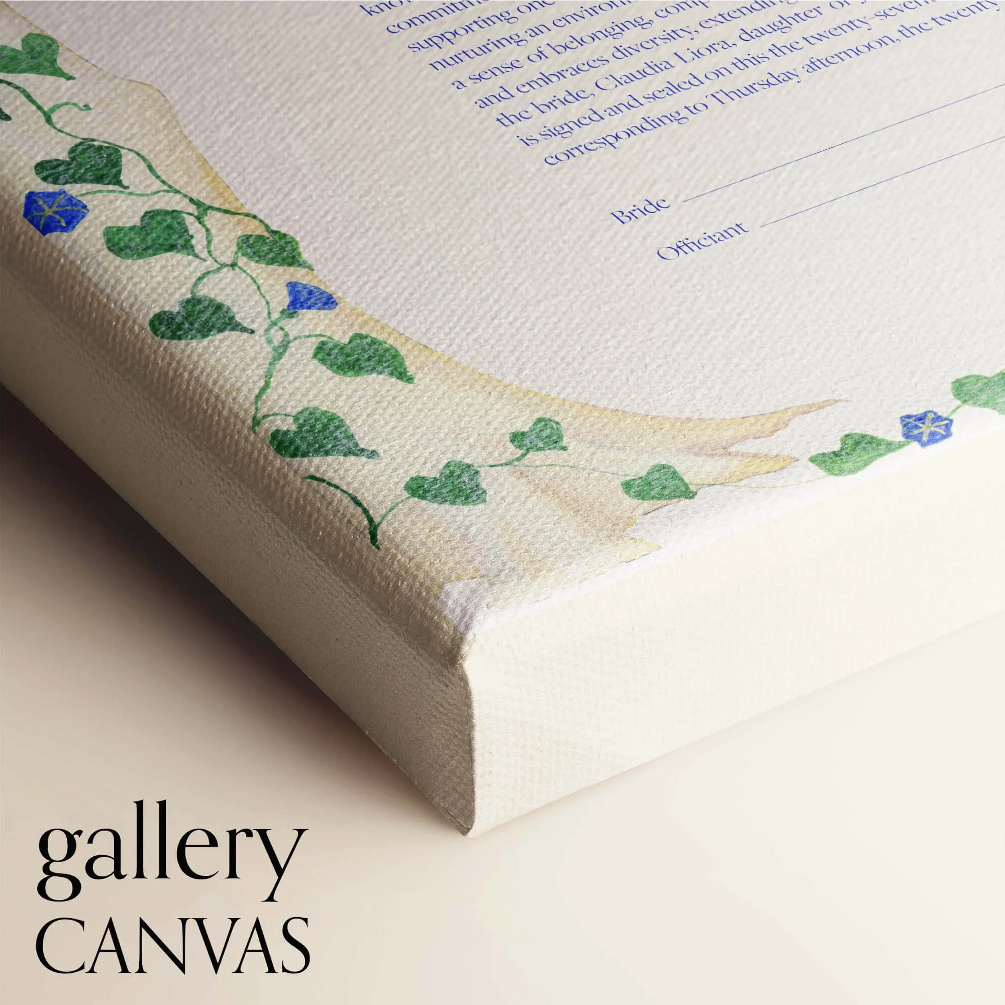 13 morning glories ketubah gallery canvas closeup 1.jpg