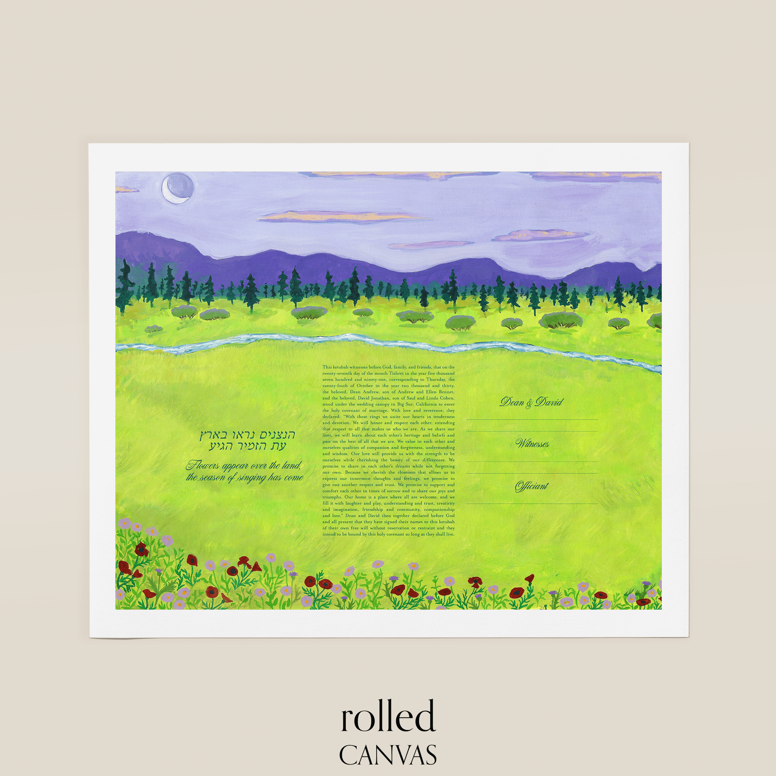 7 alpenglow ketubah rolled canvas.png