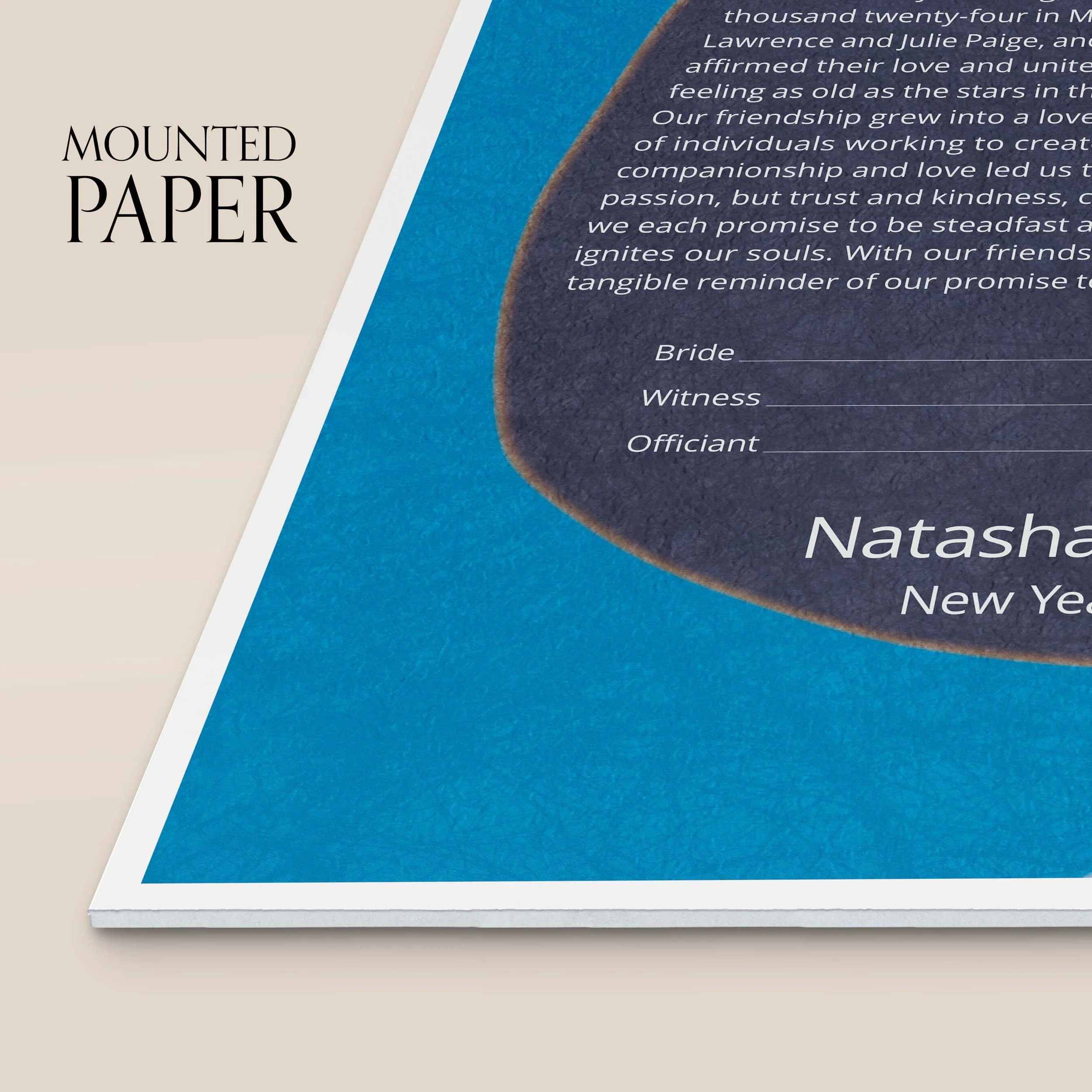 6 sea glass ketubah mounted paper closeup.jpg