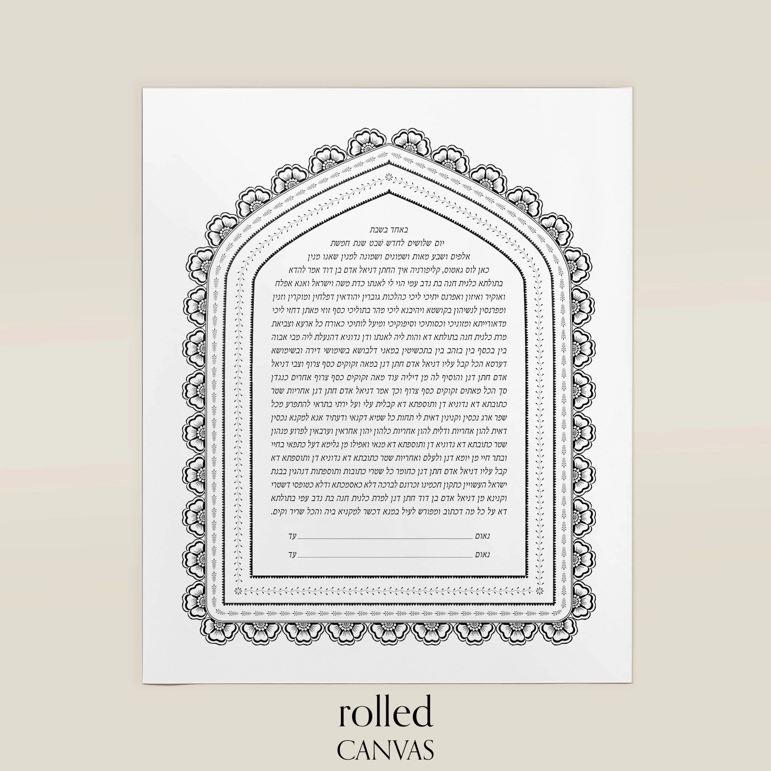7 joy ketubah rolled canvas.jpg