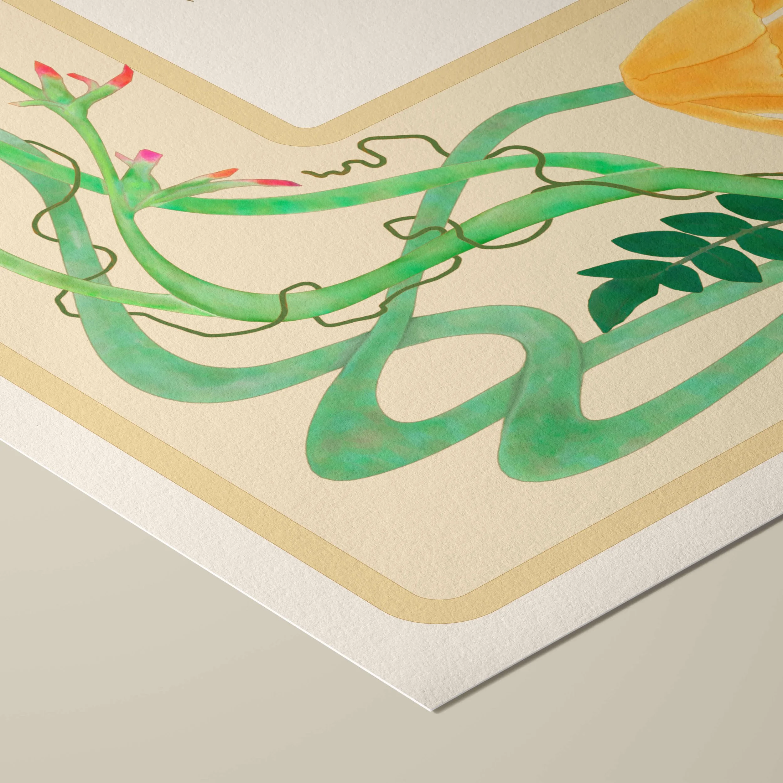 4 deep heart garden ketubah paper closeup 2.jpg