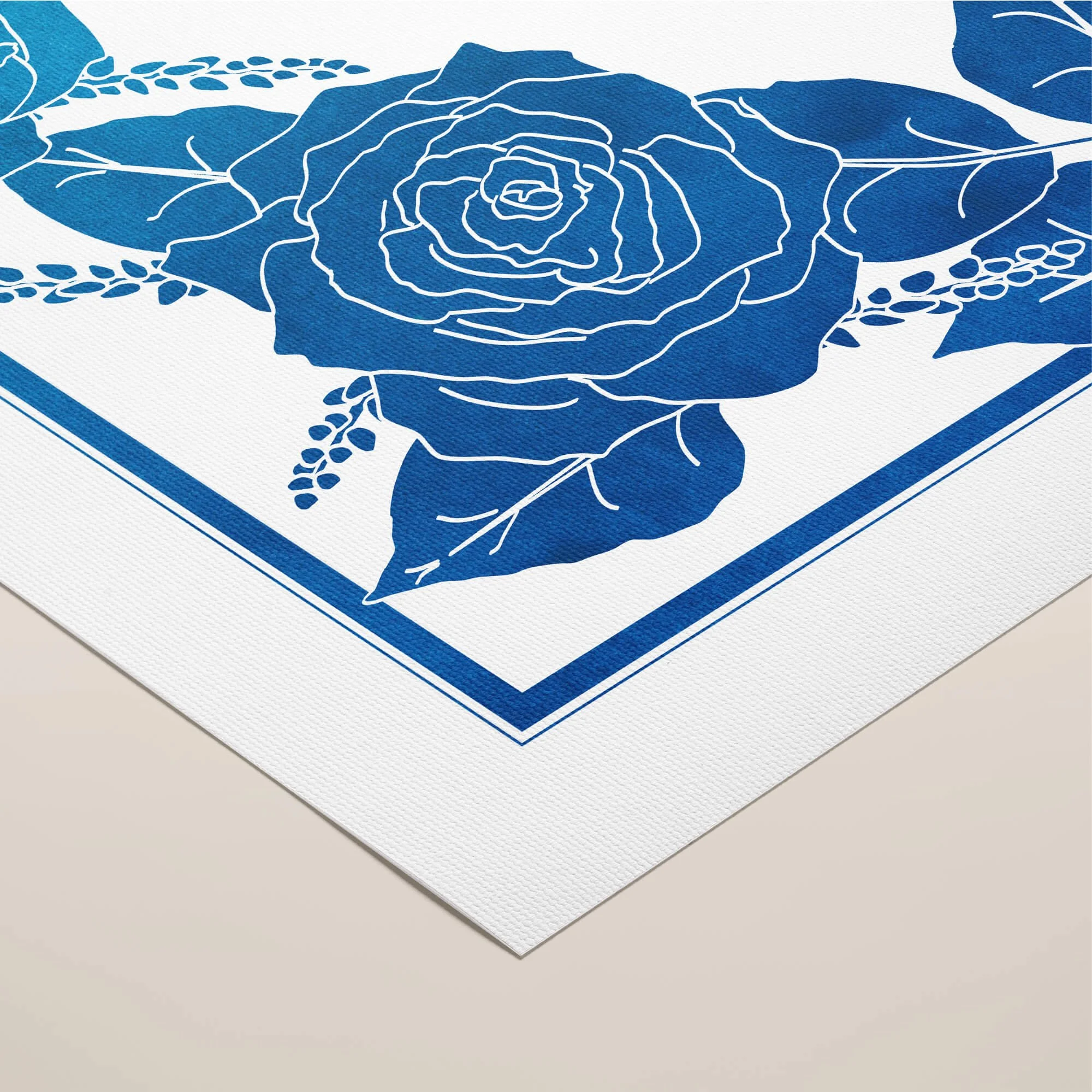 9 Seven Roses Ketubah rolled canvas closeup 1.jpg