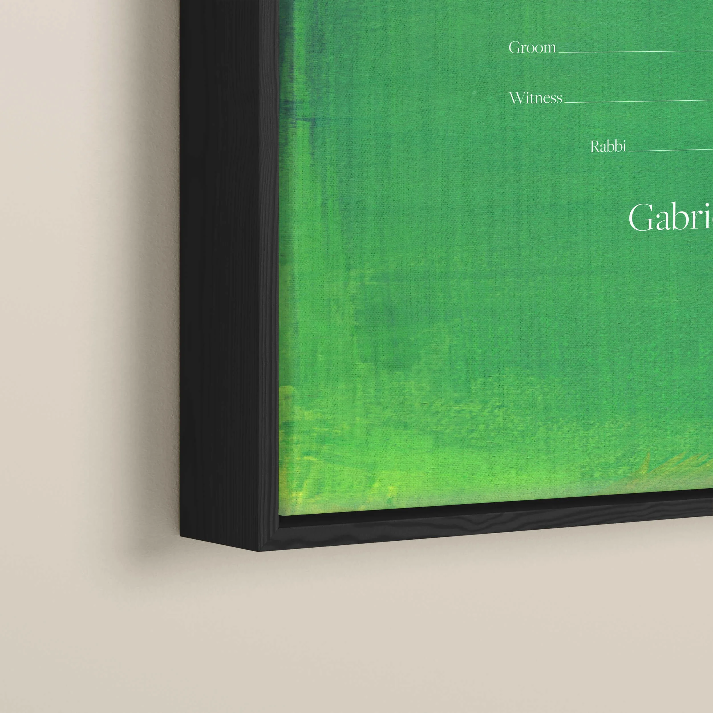 15 green ketubah angle float frame.jpg