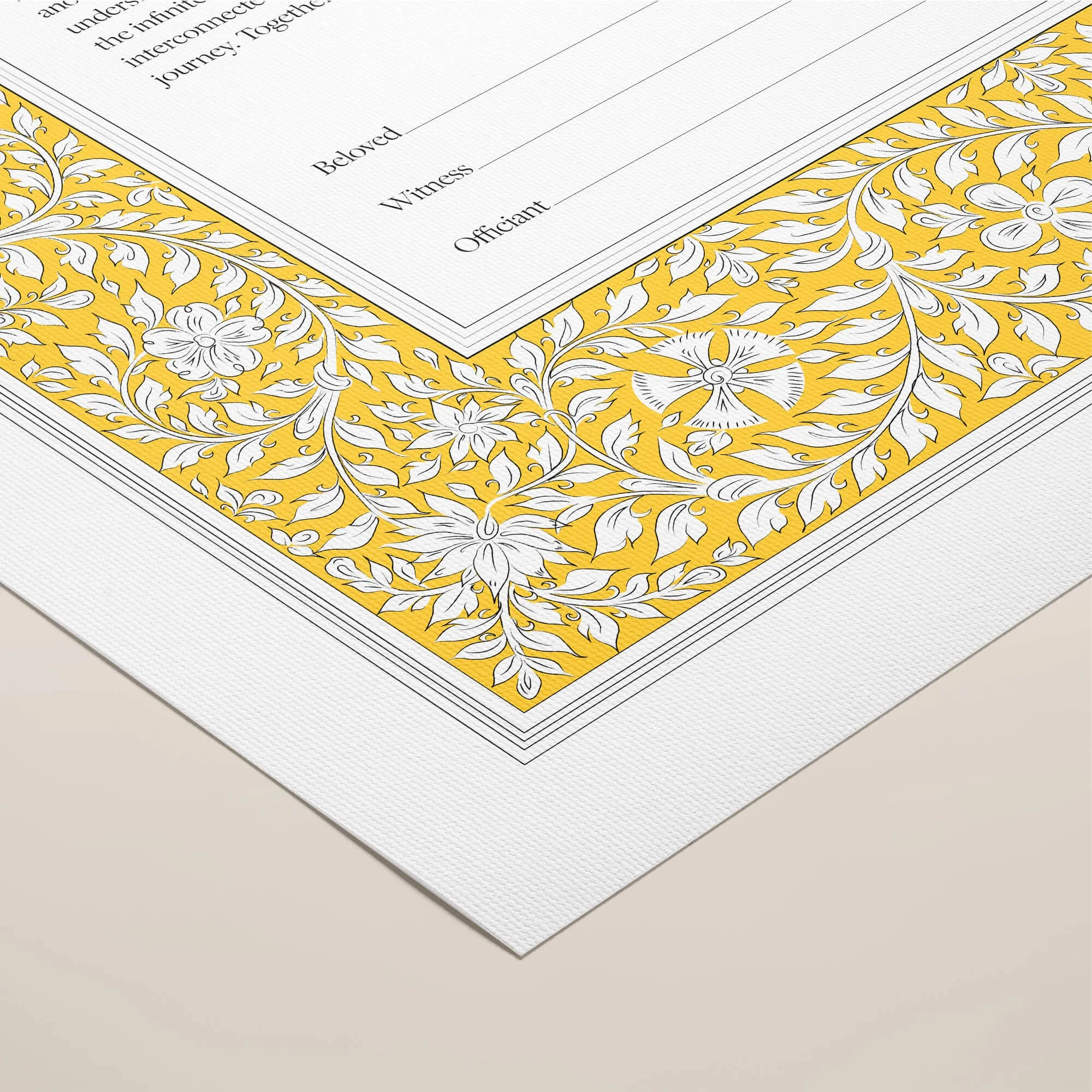 9 A harmony ketubah portrait rolled canvas closeup 1.jpg