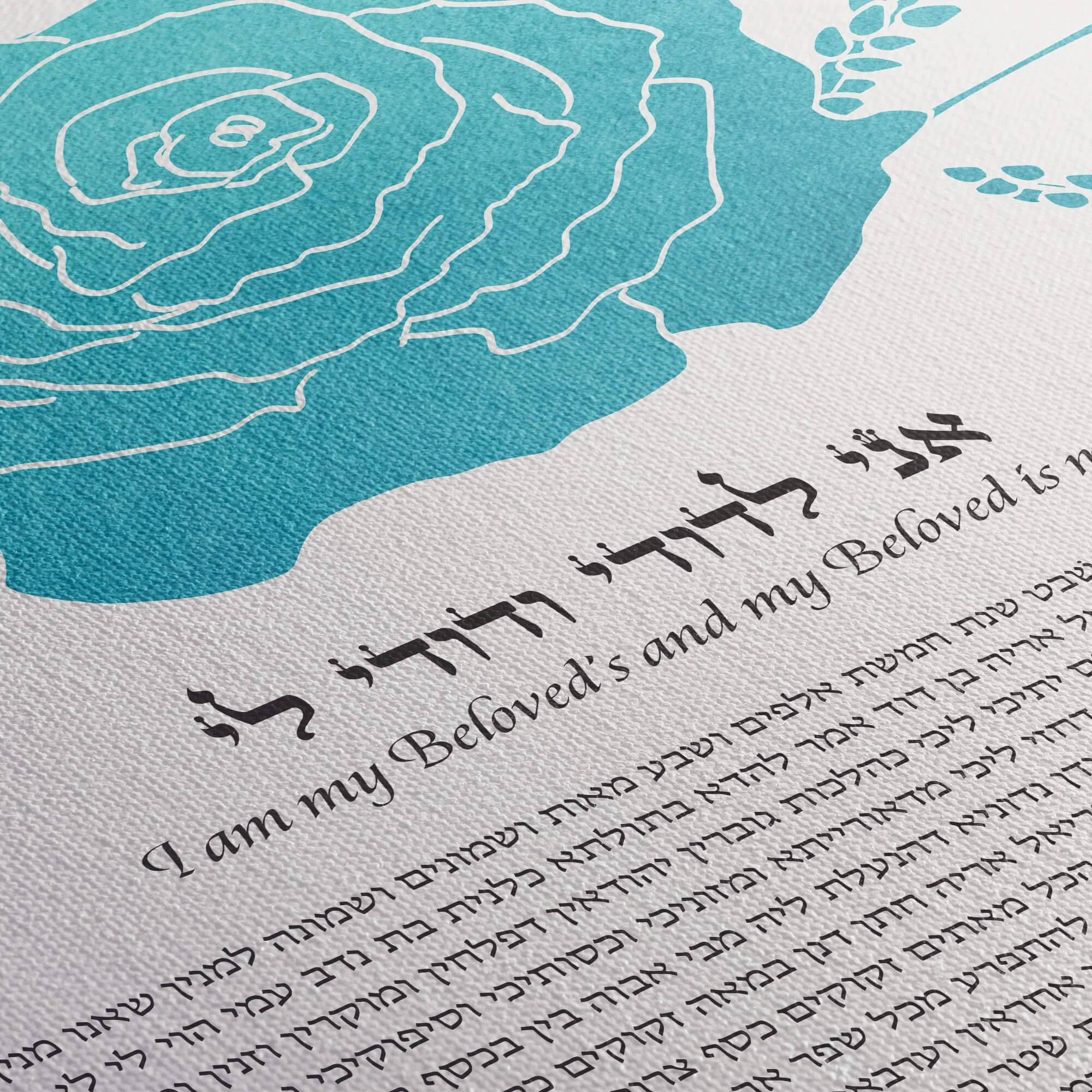 8 Seven Roses Ketubah canvas closeup 3.jpg