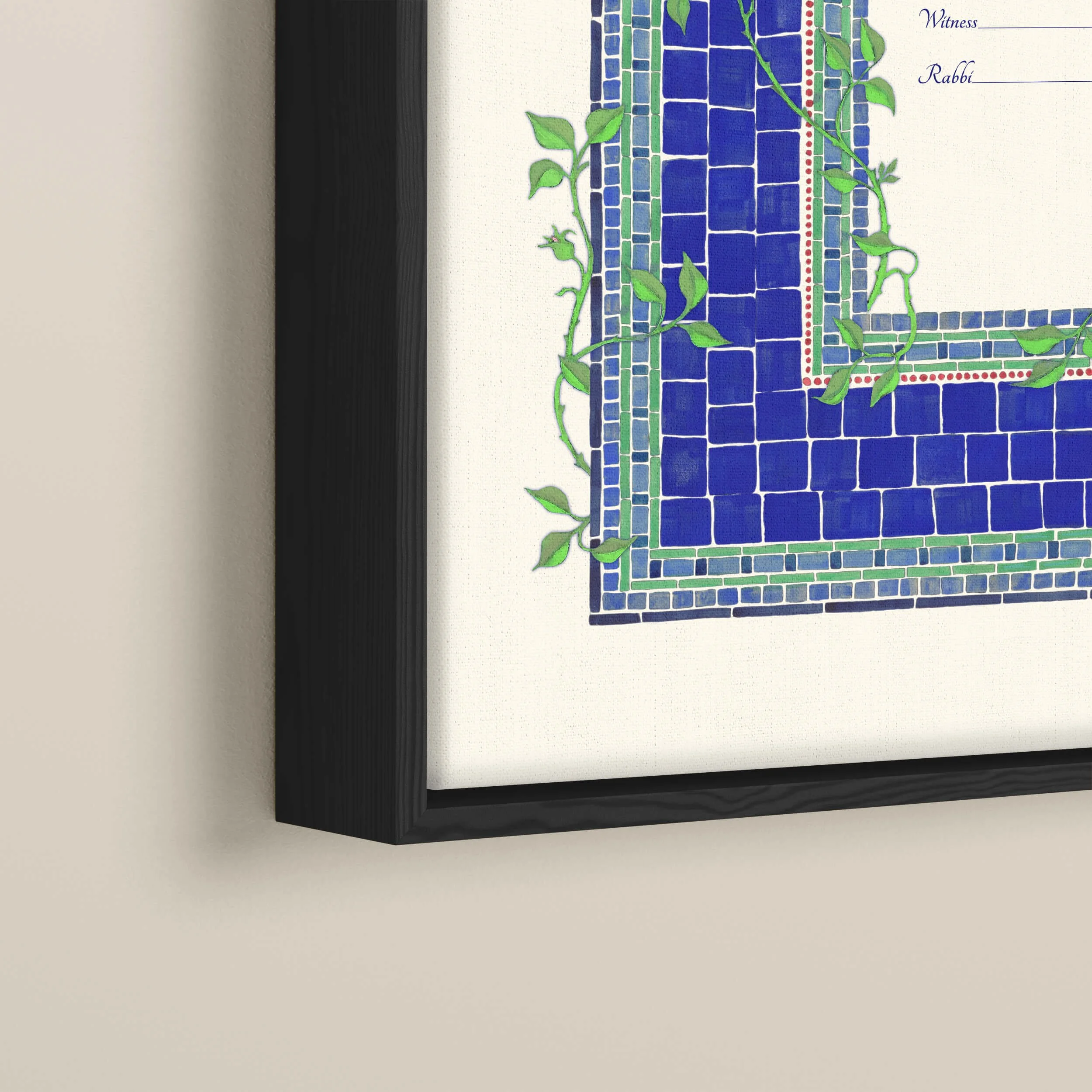 15 tea garden ketubah angle float frame.jpg