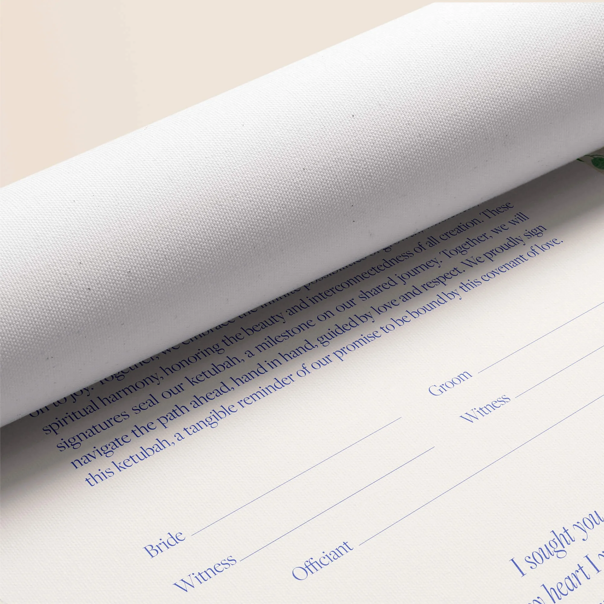 10 morning glories ketubah rolled canvas closeup 2.jpg