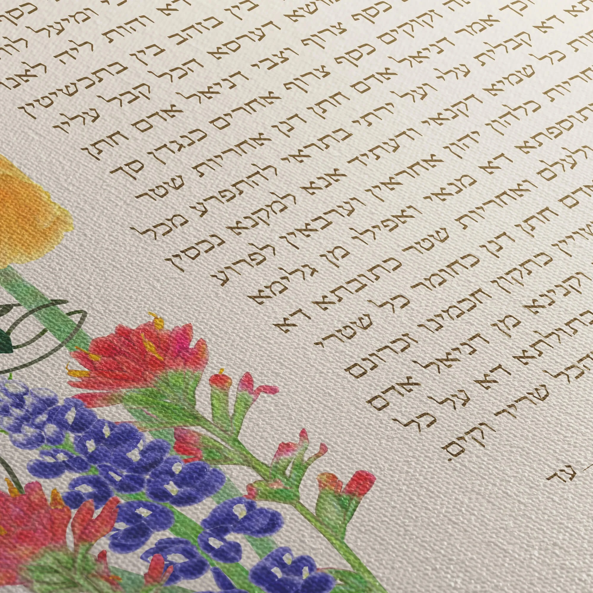8 deep in the heart ketubah canvas closeup 3.jpg