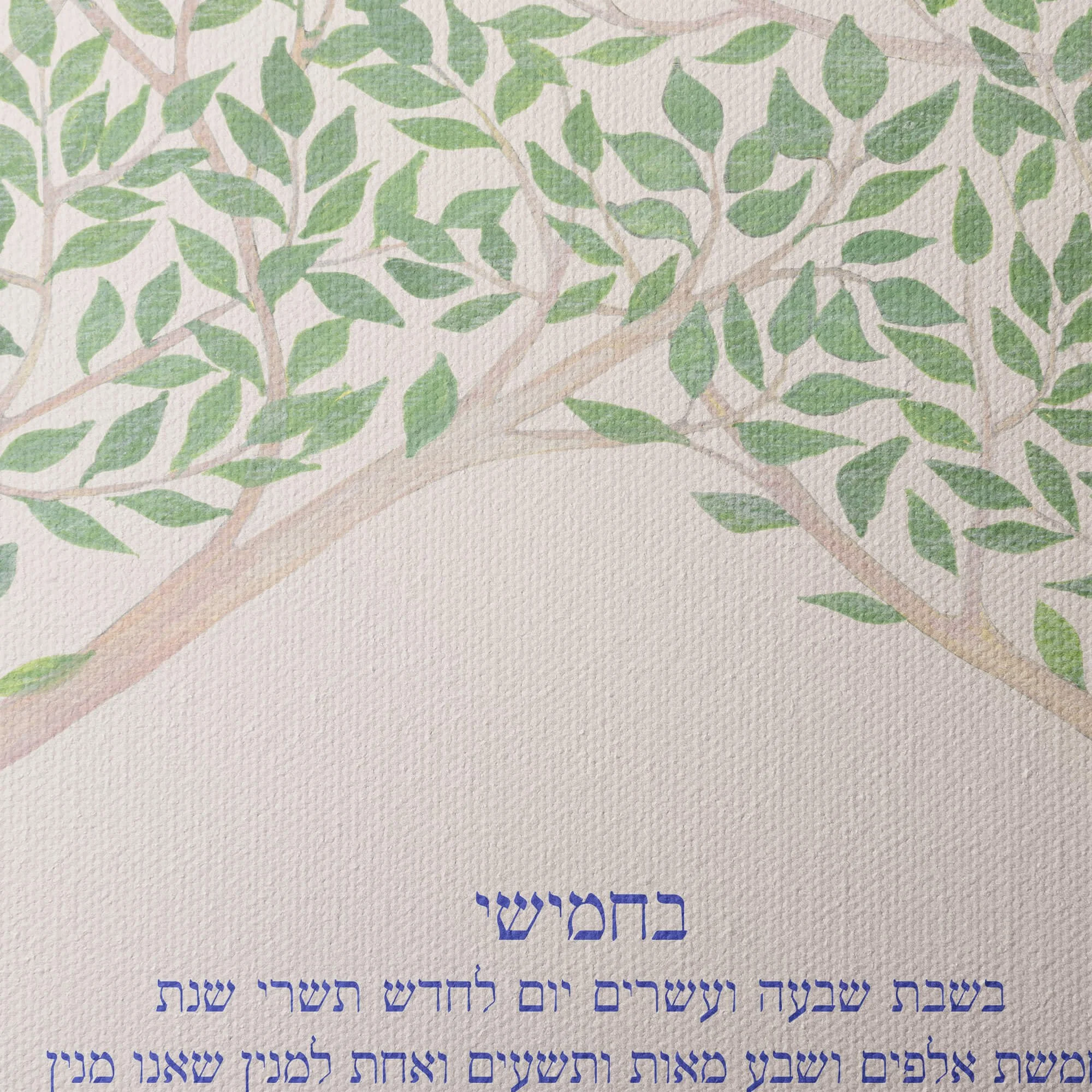 12 morning glories ketubah gallery canvas closeup 2.jpg