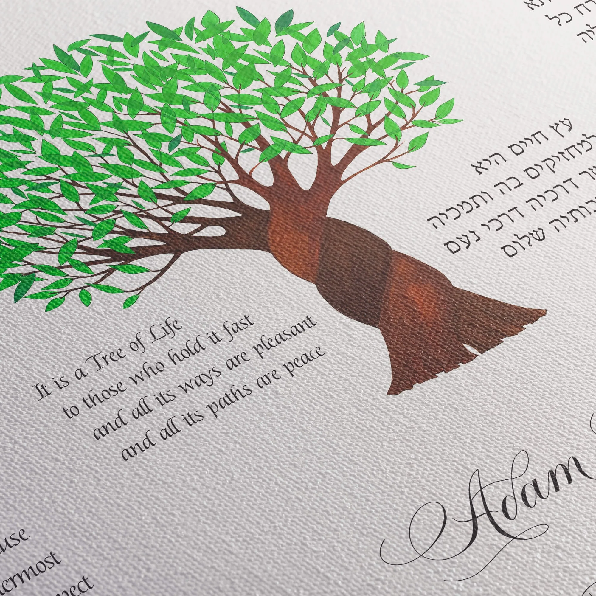 8 braided tree of life 1 ketubah canvas closeup 3.jpg