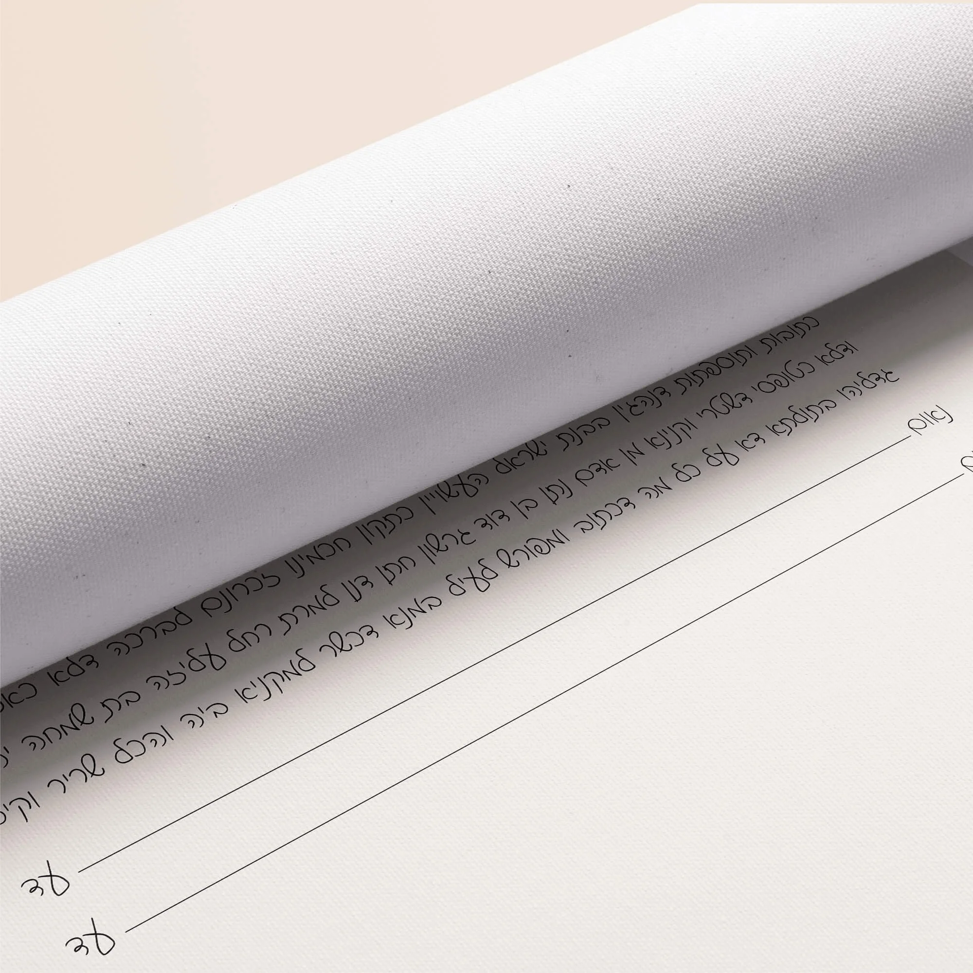 10 love letters ketubah rolled canvas closeup 2.jpg
