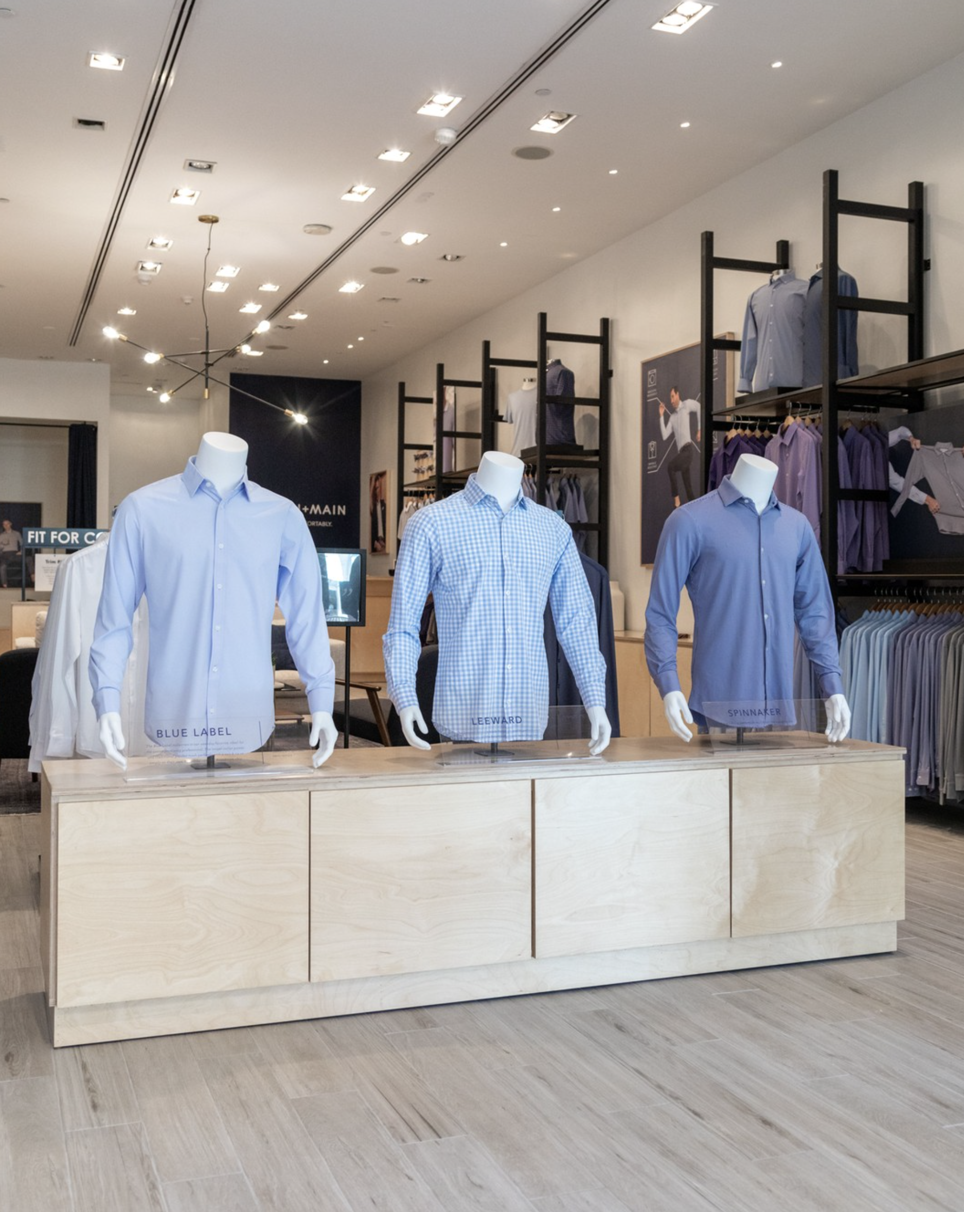 Fixture design, Mizzen+Main West Village