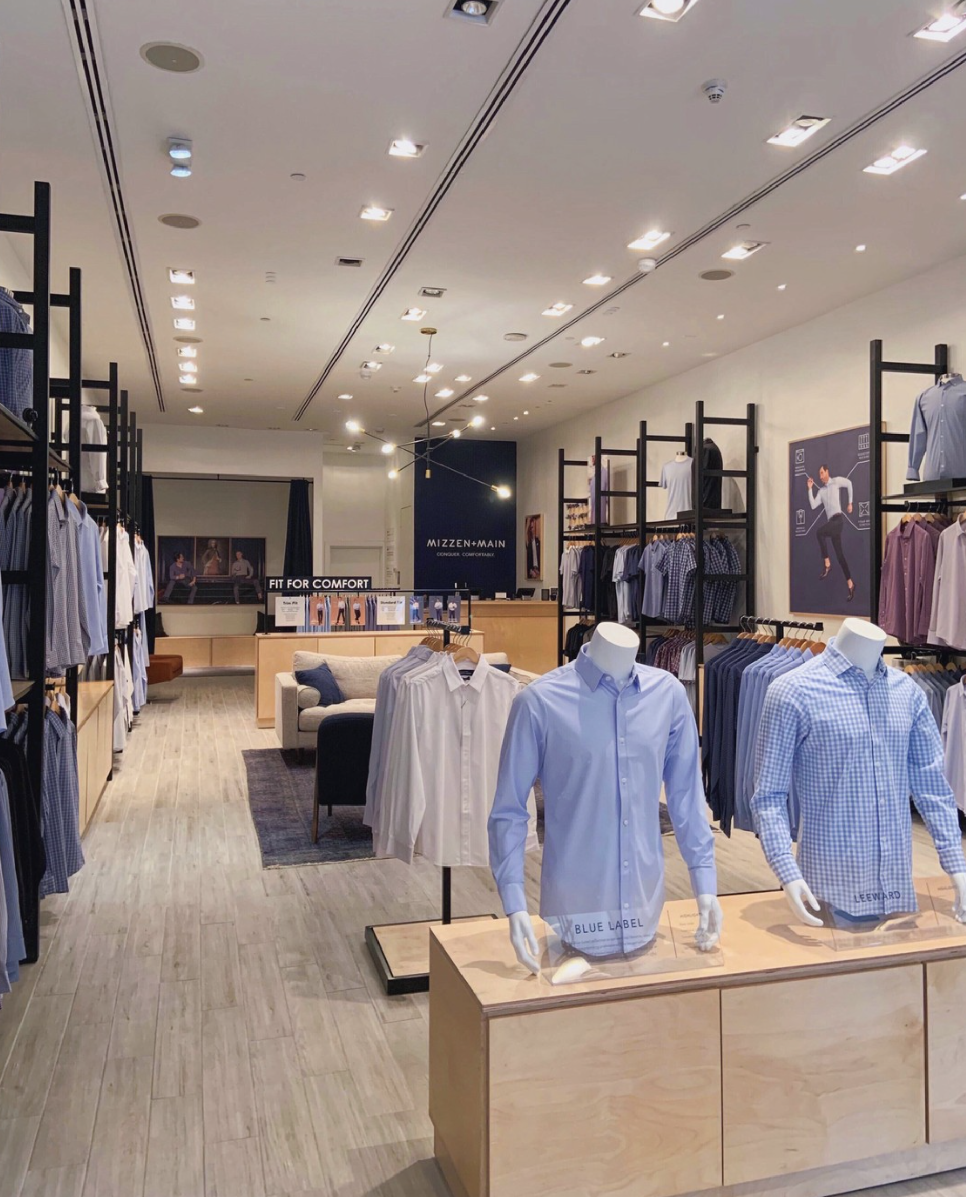 Fixture design, Mizzen+Main West Village