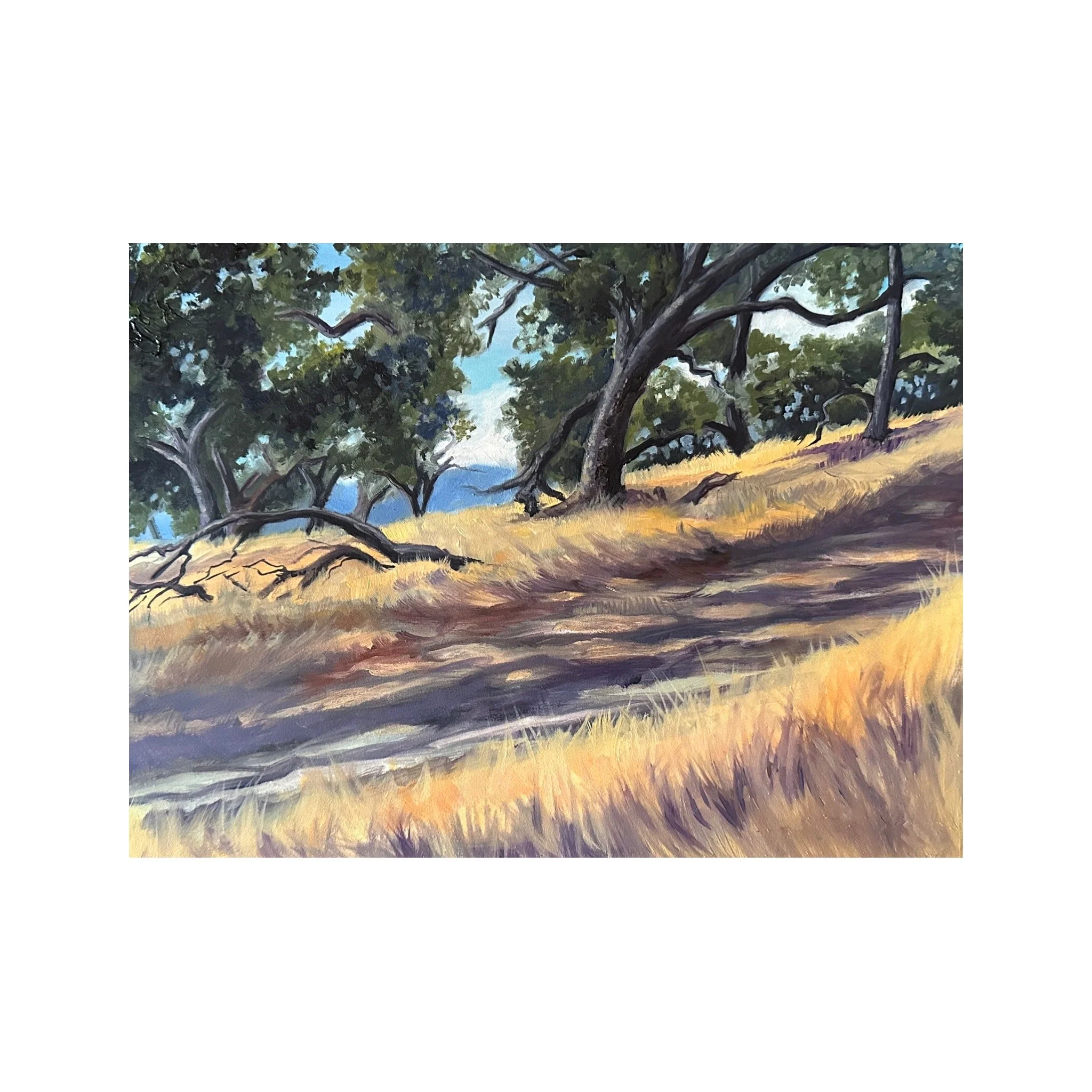 Dressed in Lavender and Gold