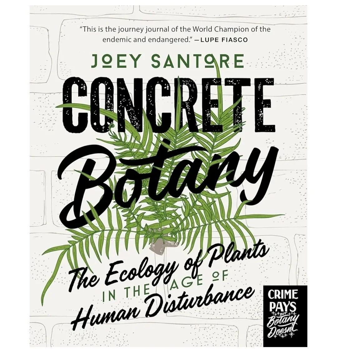 CONCRETE BOTANY BOOK — Crime Pays But Botany Doesn't