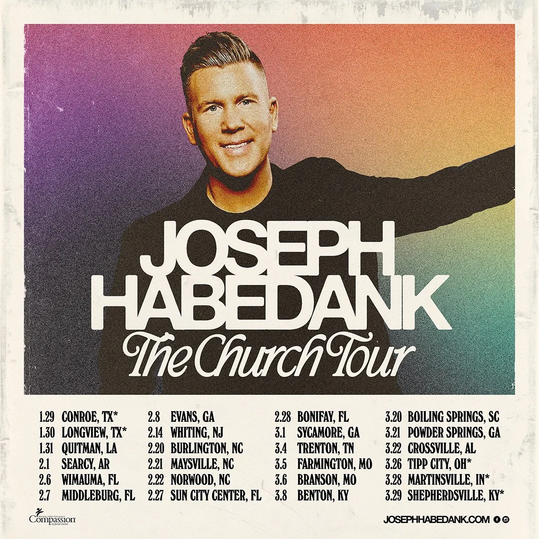 Joseph Habedank Announces The Church Tour