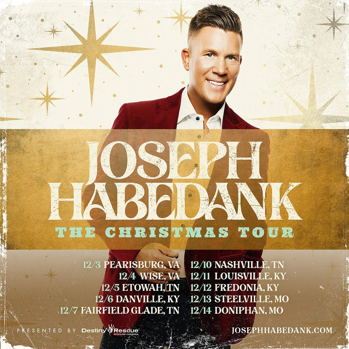 Joseph Habedank Announces Christmas Tour