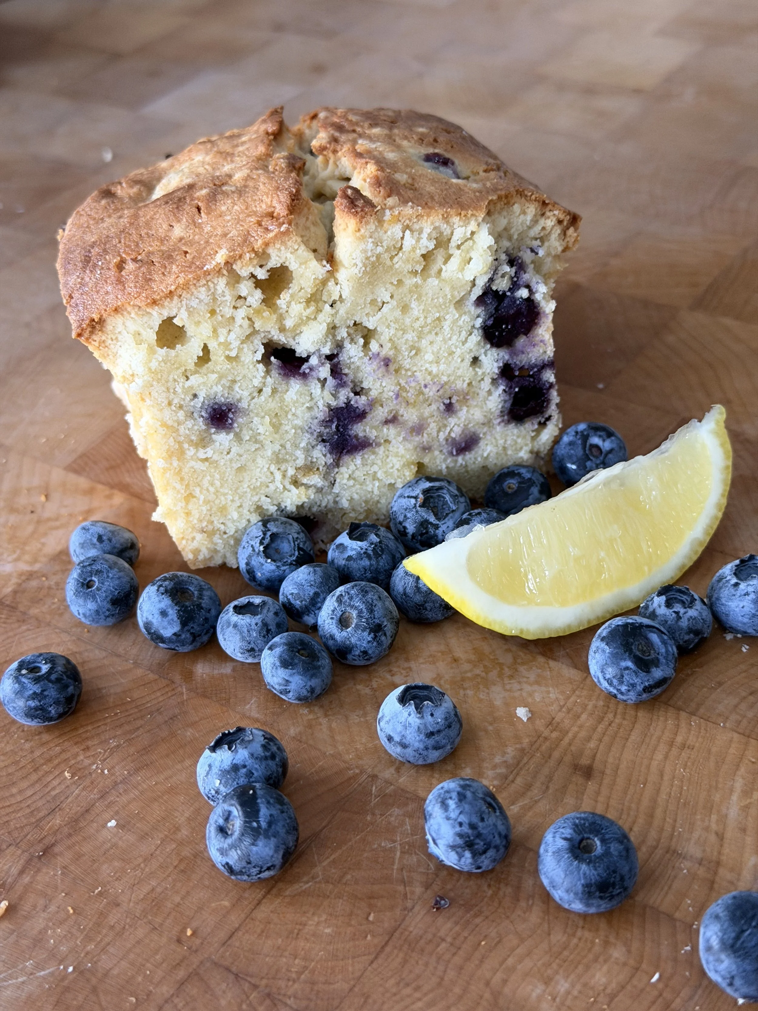 Blueberry Lemon Pound Cake
