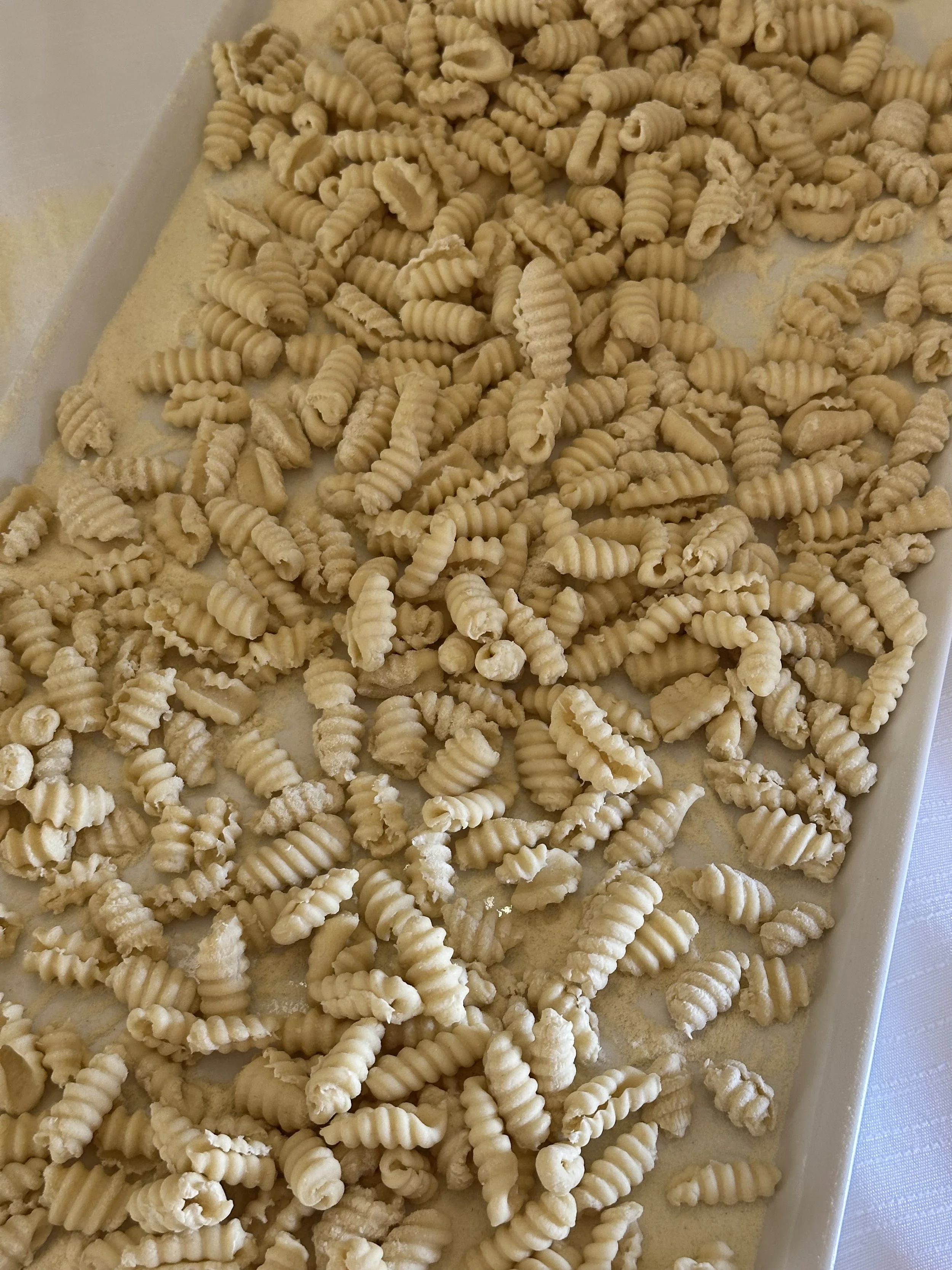 We made our own Cavatelli