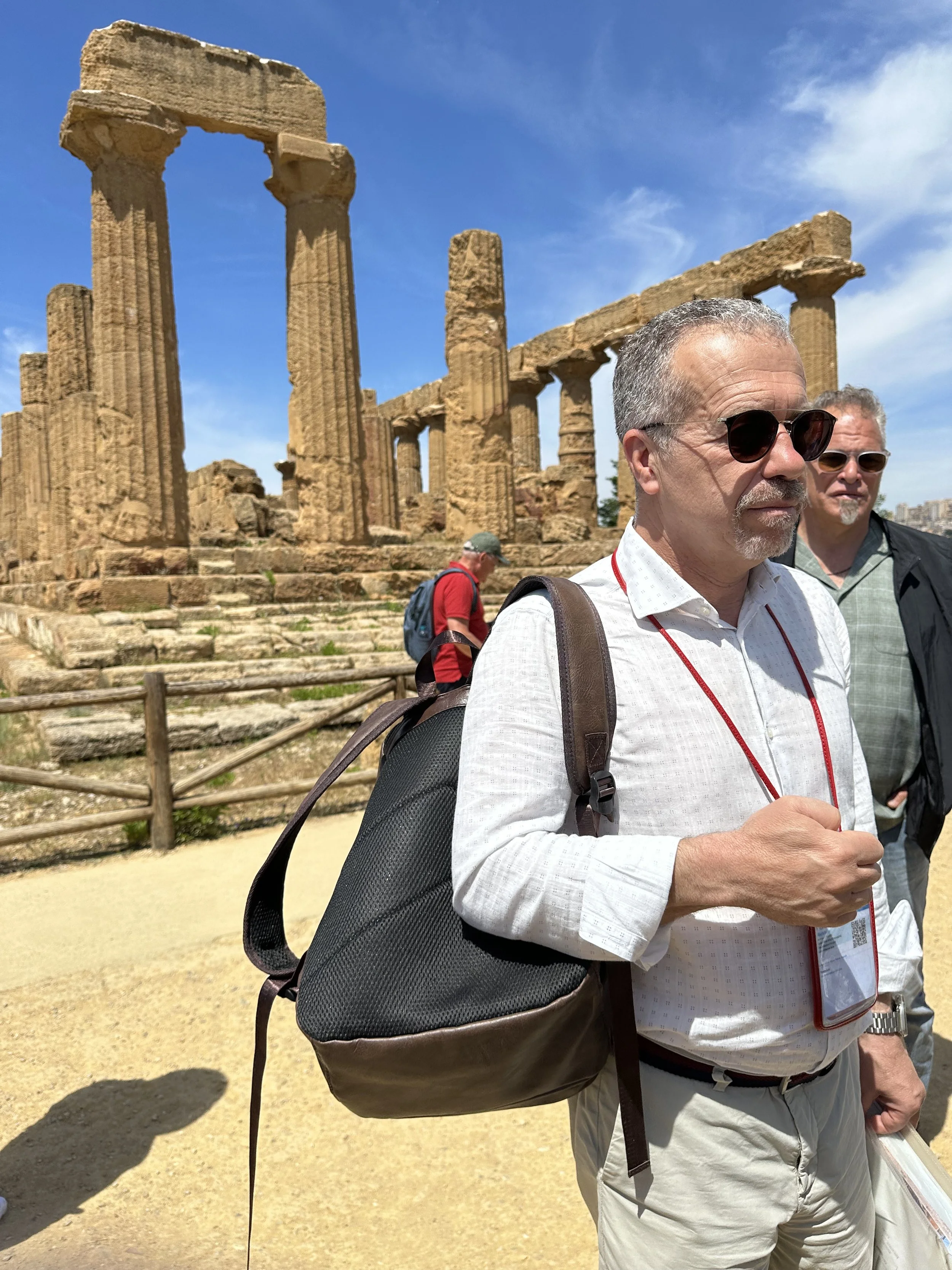 Alberto at the Valley of the Temples