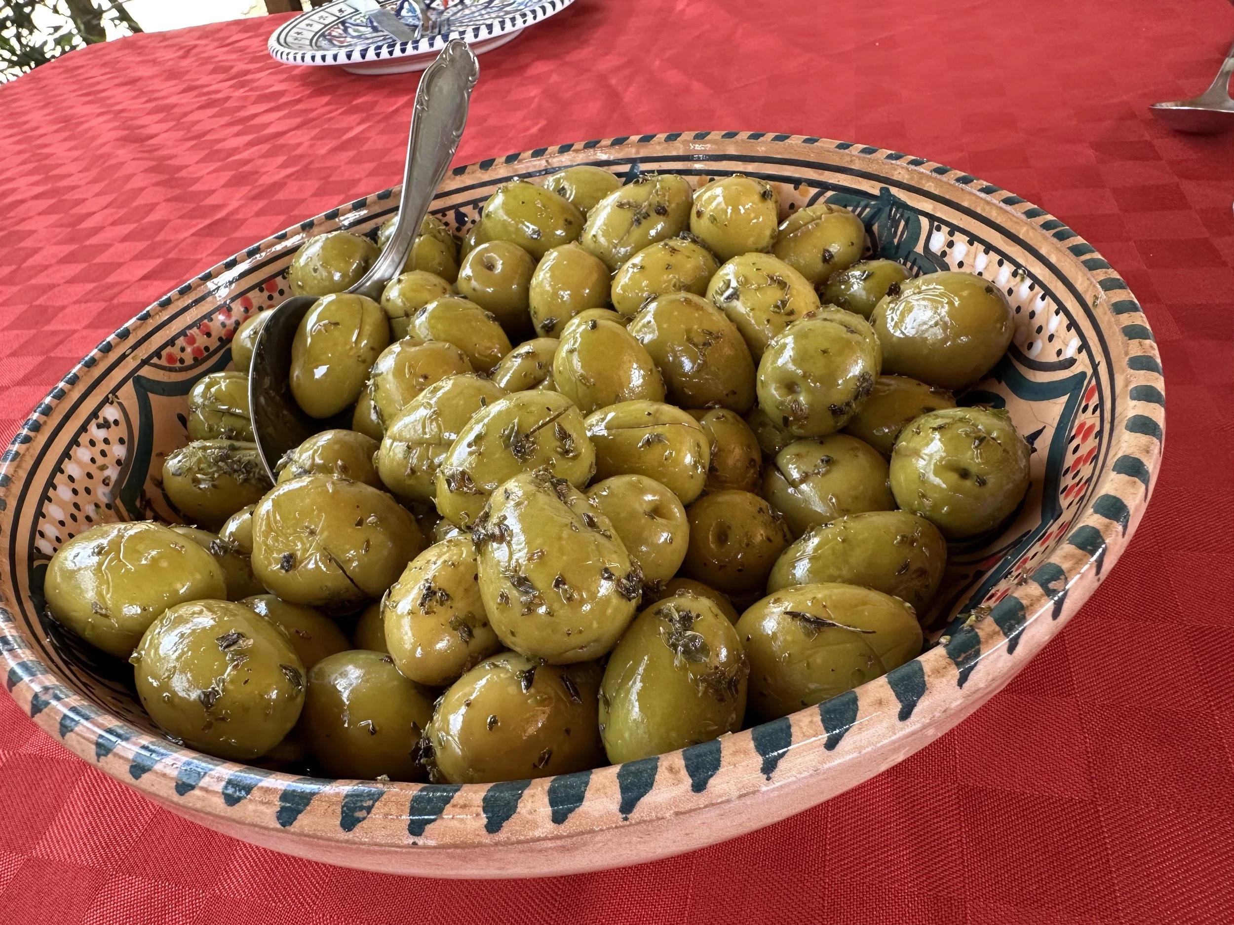 Olives everywhere