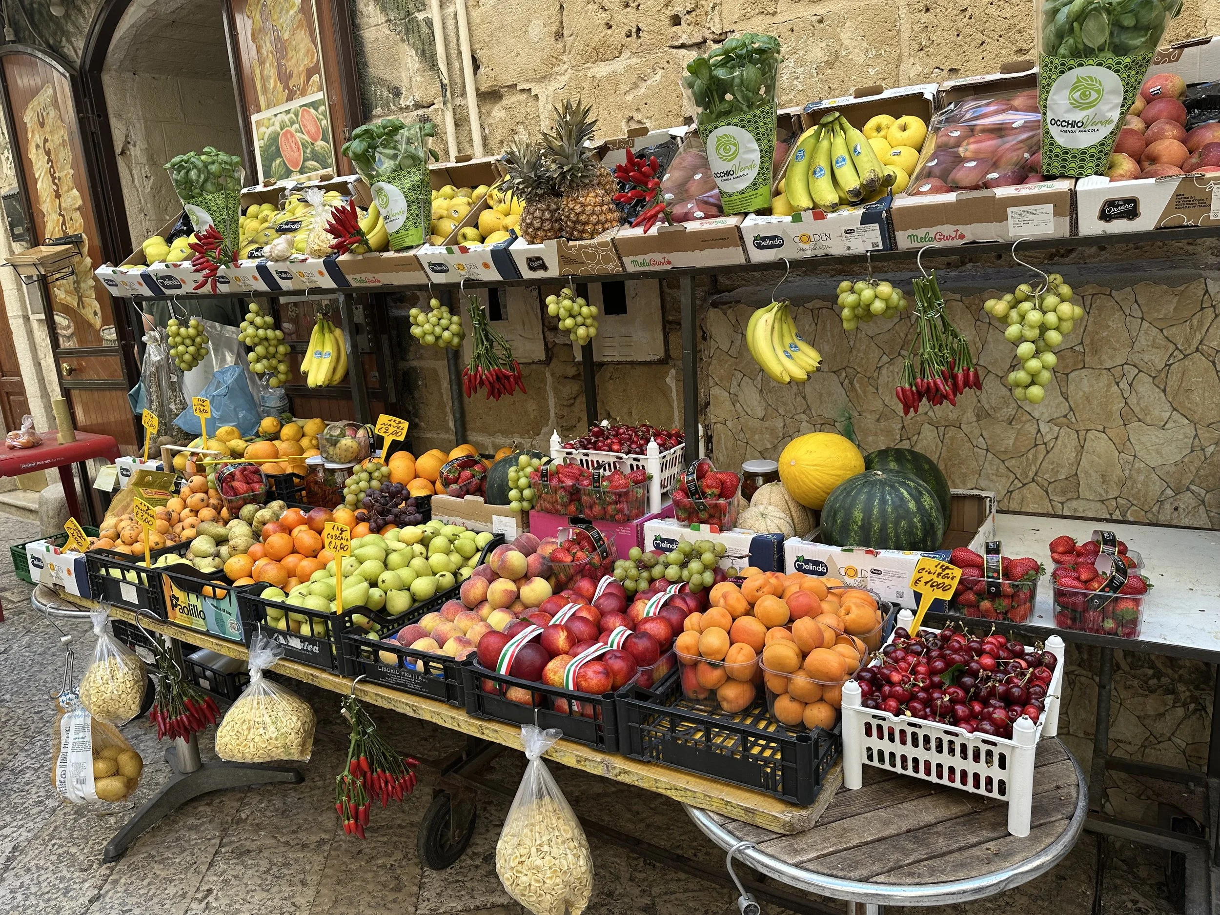 Street Markets of Trani in Puglia
