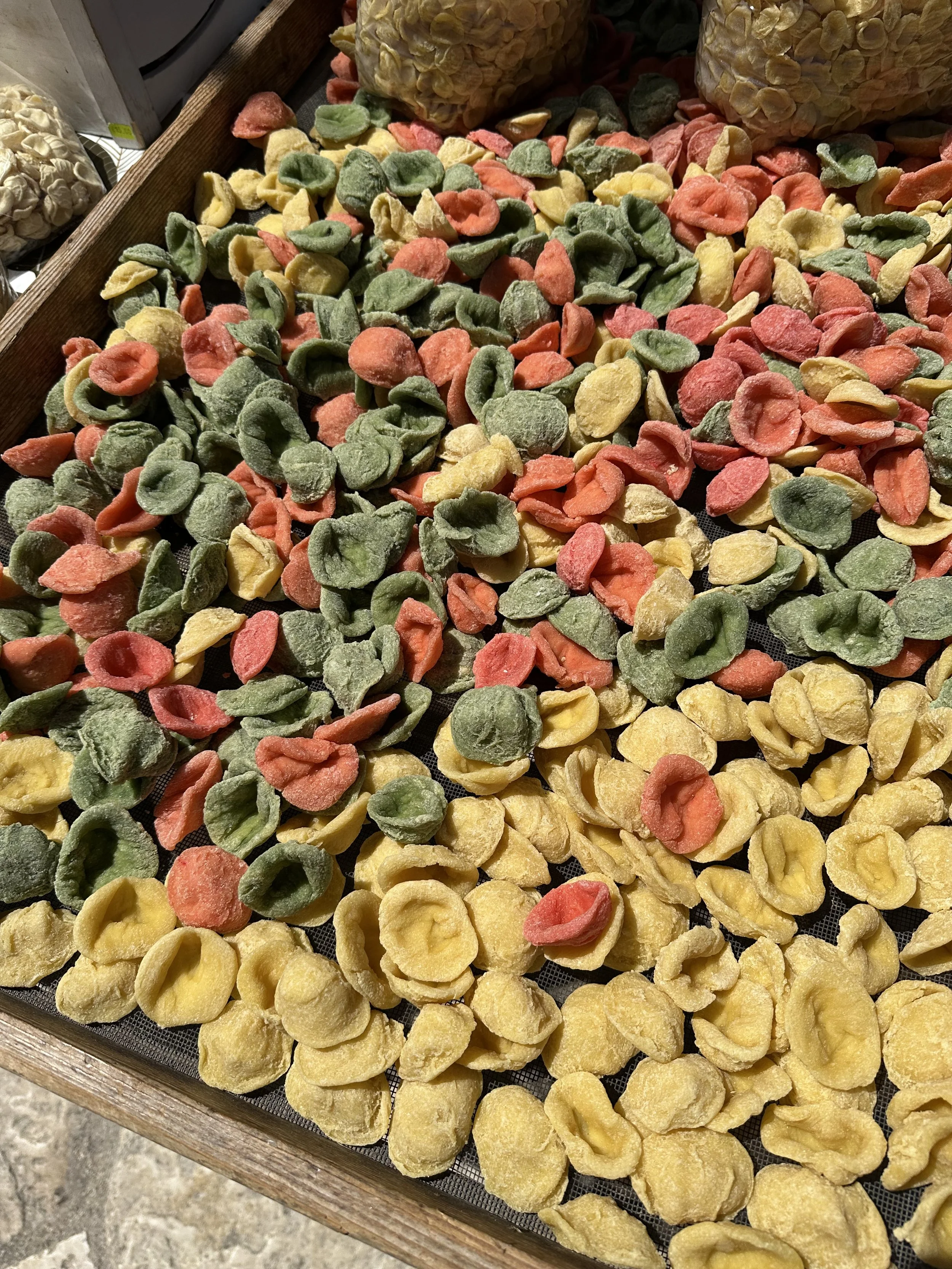 Famous Arco Basso Street - The street of Orecchiette
